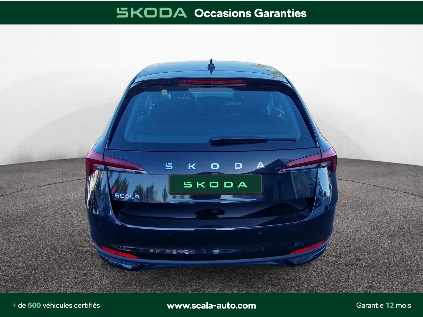 SKODA SCALA FACE+ARRIERE