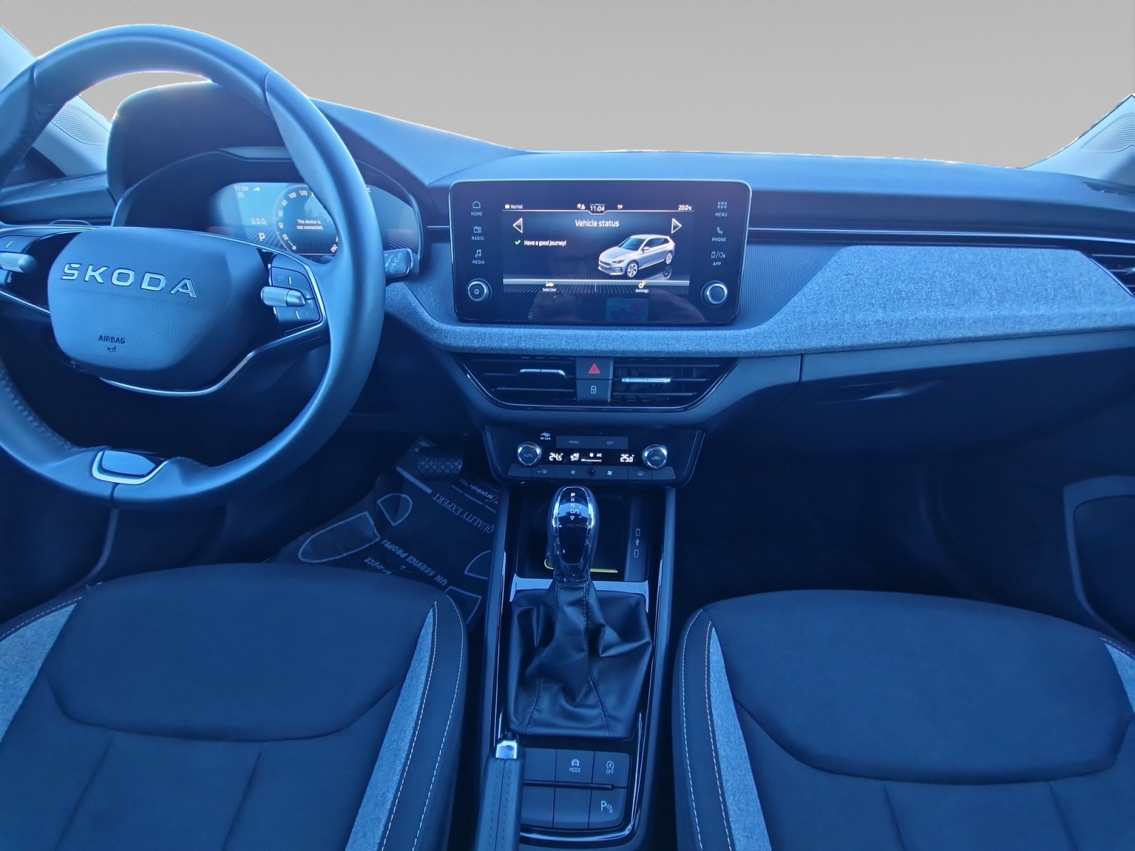 SKODA SCALA CONSOLE+CENTRALE