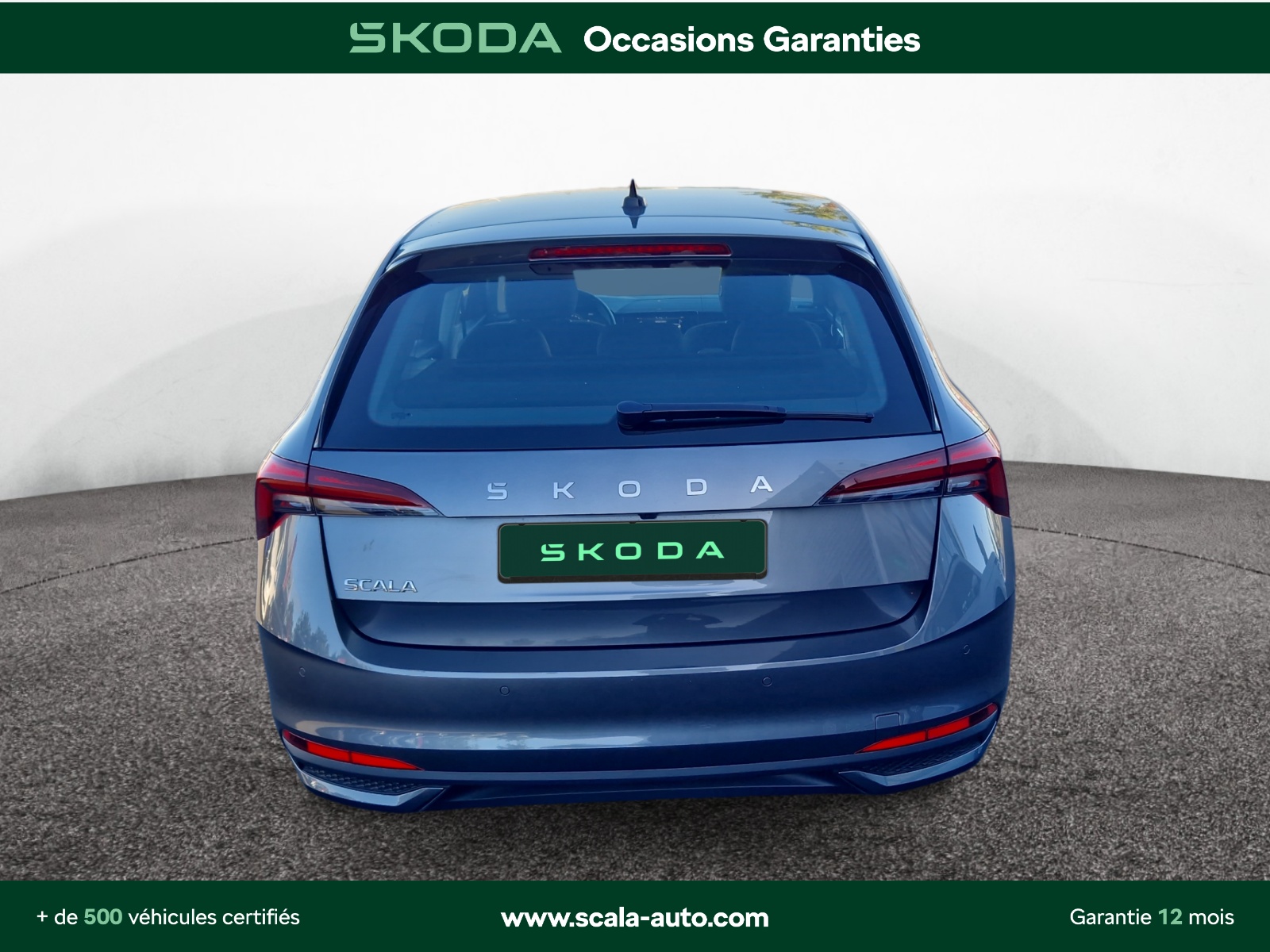 SKODA SCALA FACE+ARRIERE