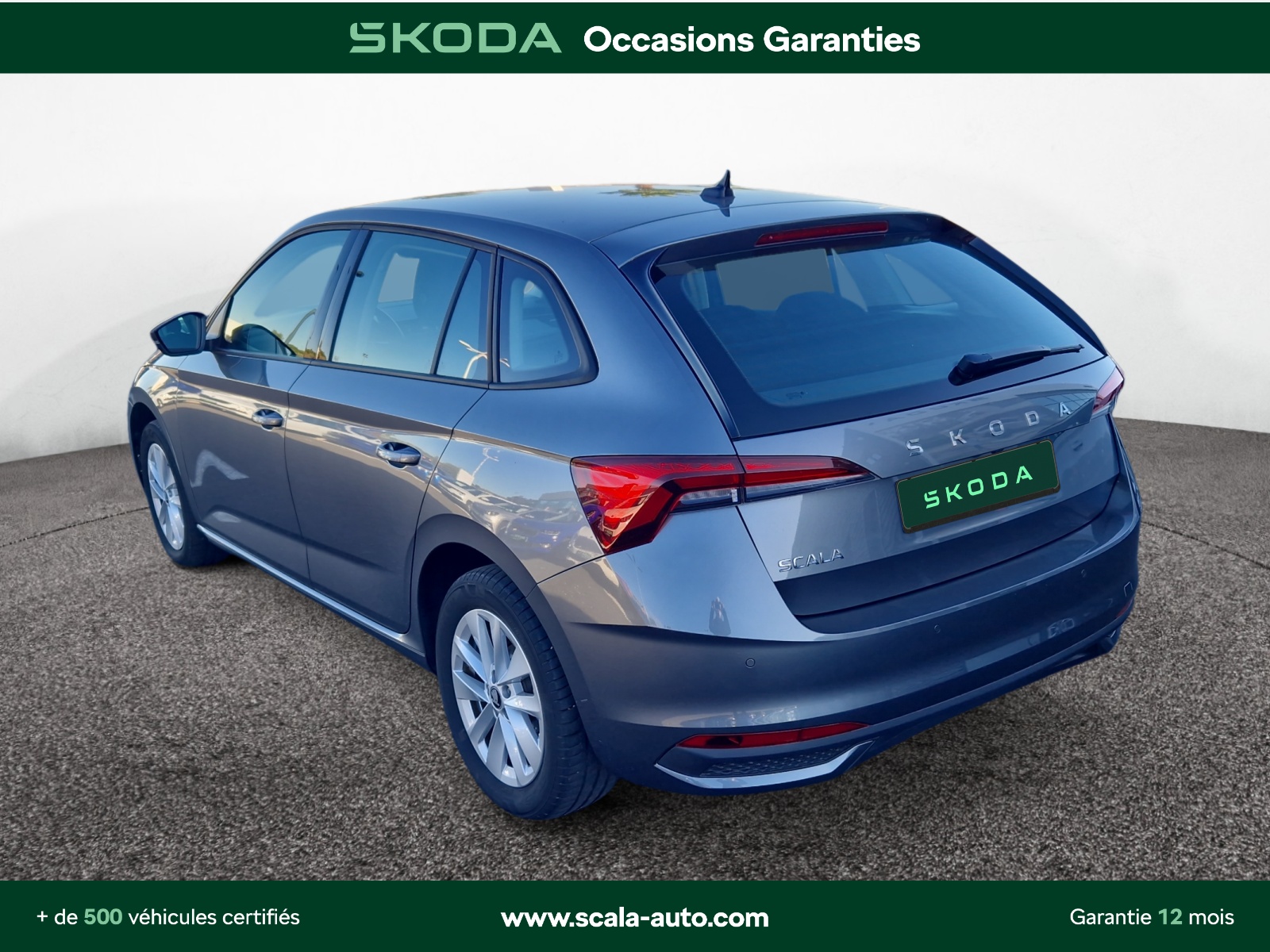SKODA SCALA 34+ARRIERE+GAUCHE