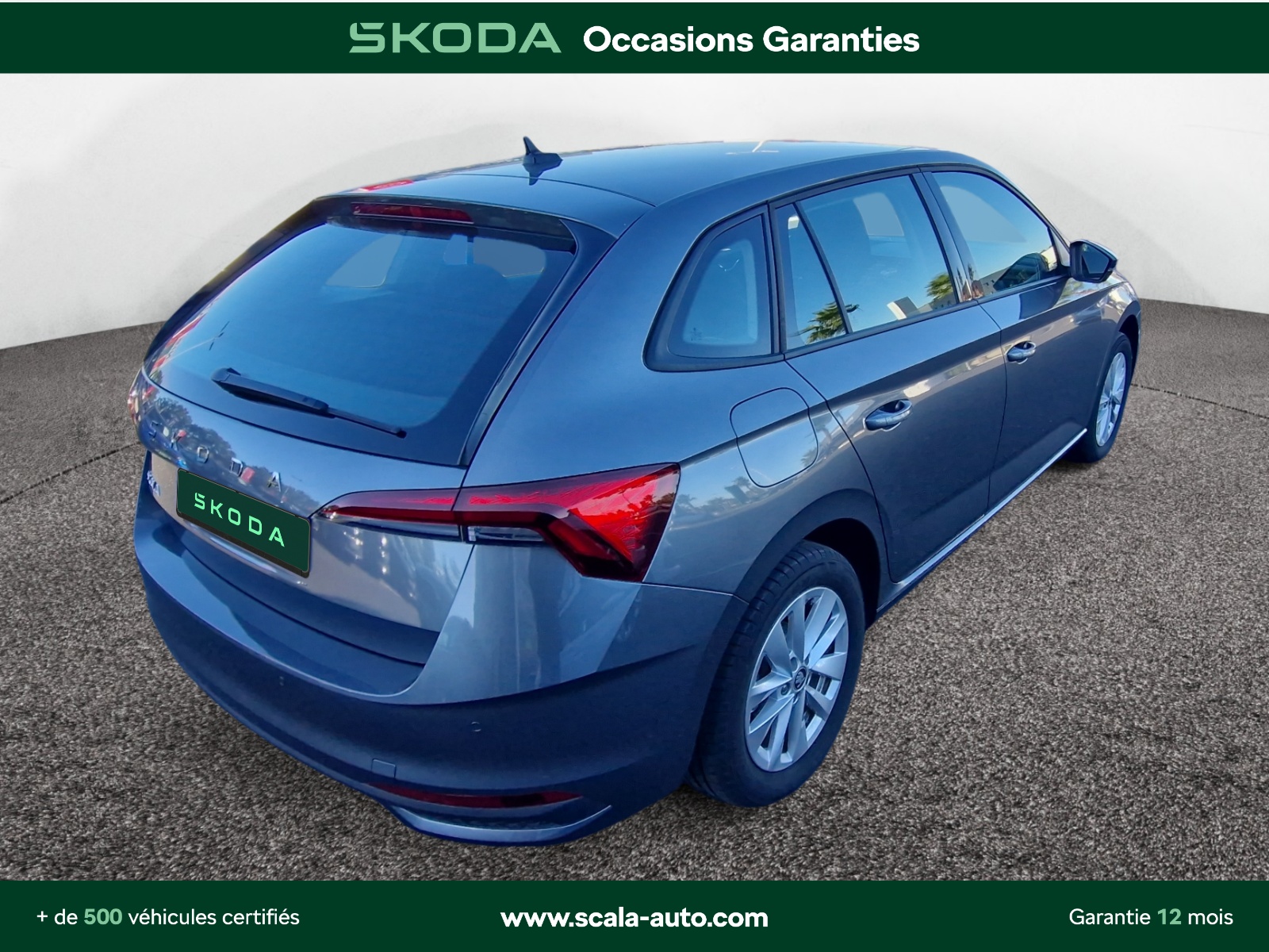 SKODA SCALA 34+ARRIERE+DROIT