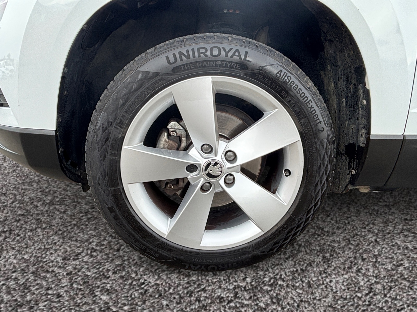 SKODA KAROQ JANTE+AVANT+GAUCHE