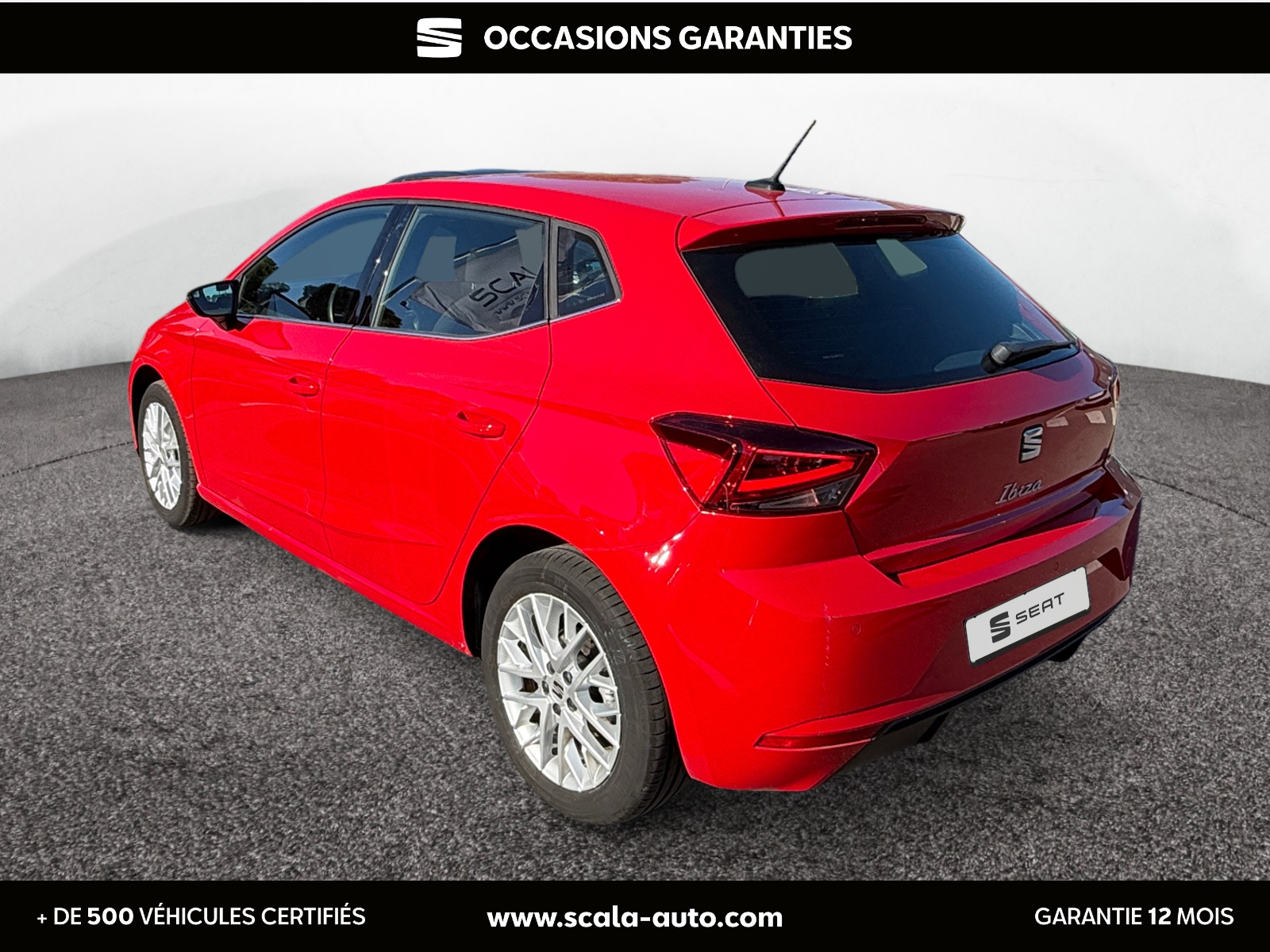 SEAT IBIZA 34+ARRIERE+GAUCHE