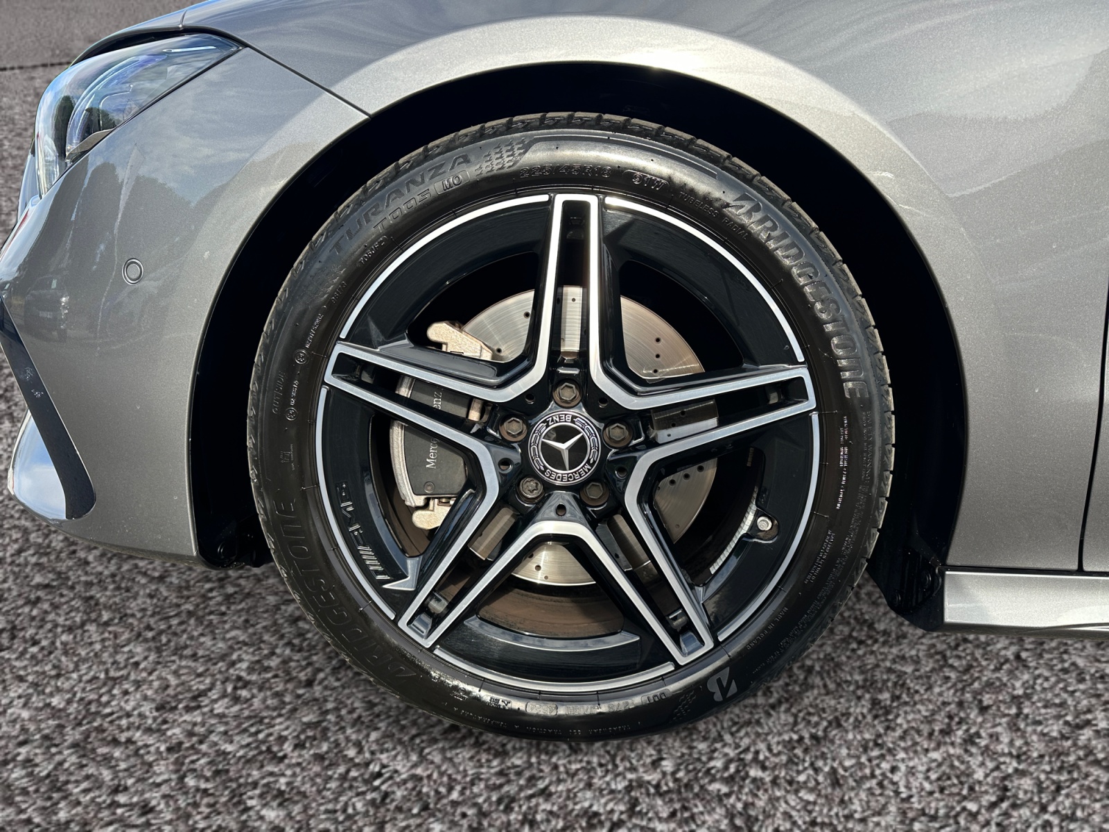 MERCEDES CLA+SHOOTING+BRAKE JANTE+AVANT+GAUCHE