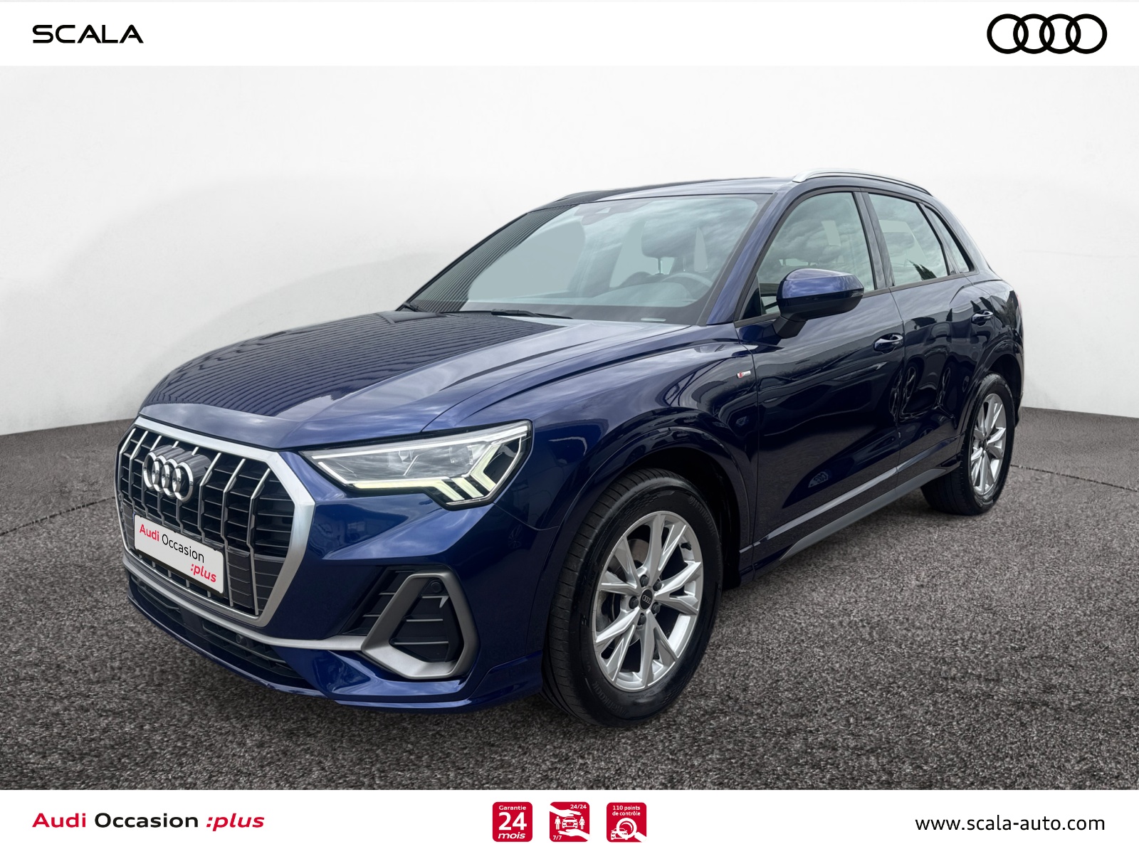 AUDI Q3 34+AVANT+GAUCHE