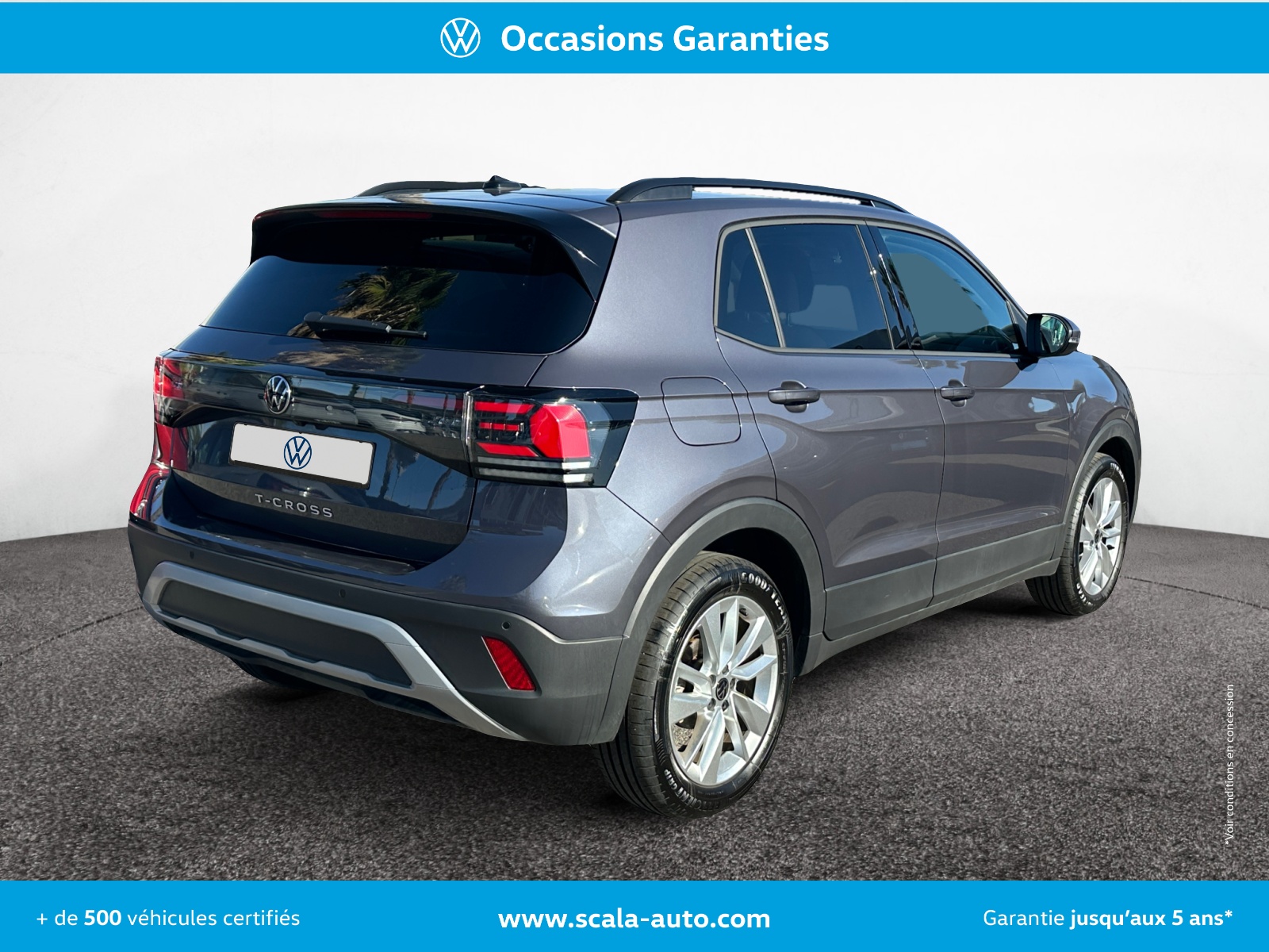 VOLKSWAGEN T CROSS 34+ARRIERE+DROIT