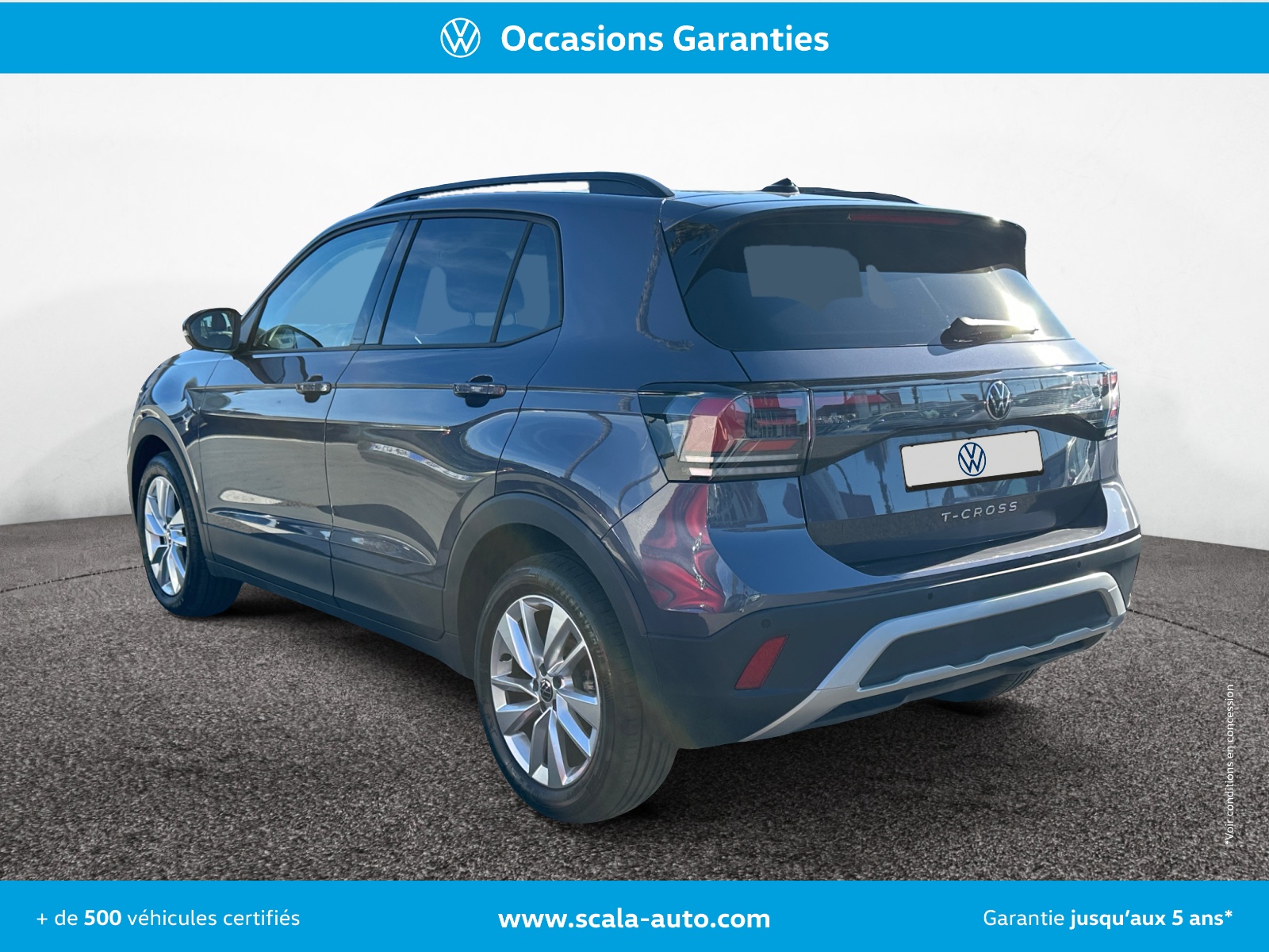 VOLKSWAGEN T CROSS 34+ARRIERE+GAUCHE