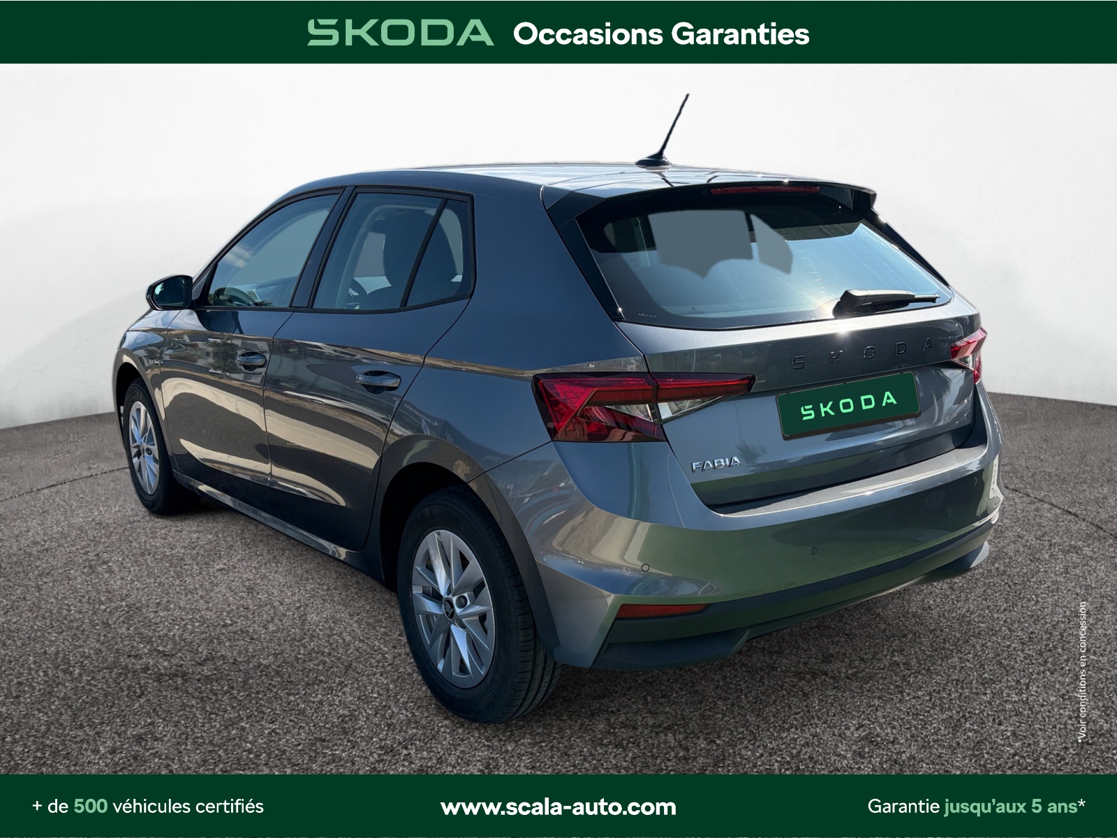 SKODA FABIA 34+ARRIERE+GAUCHE