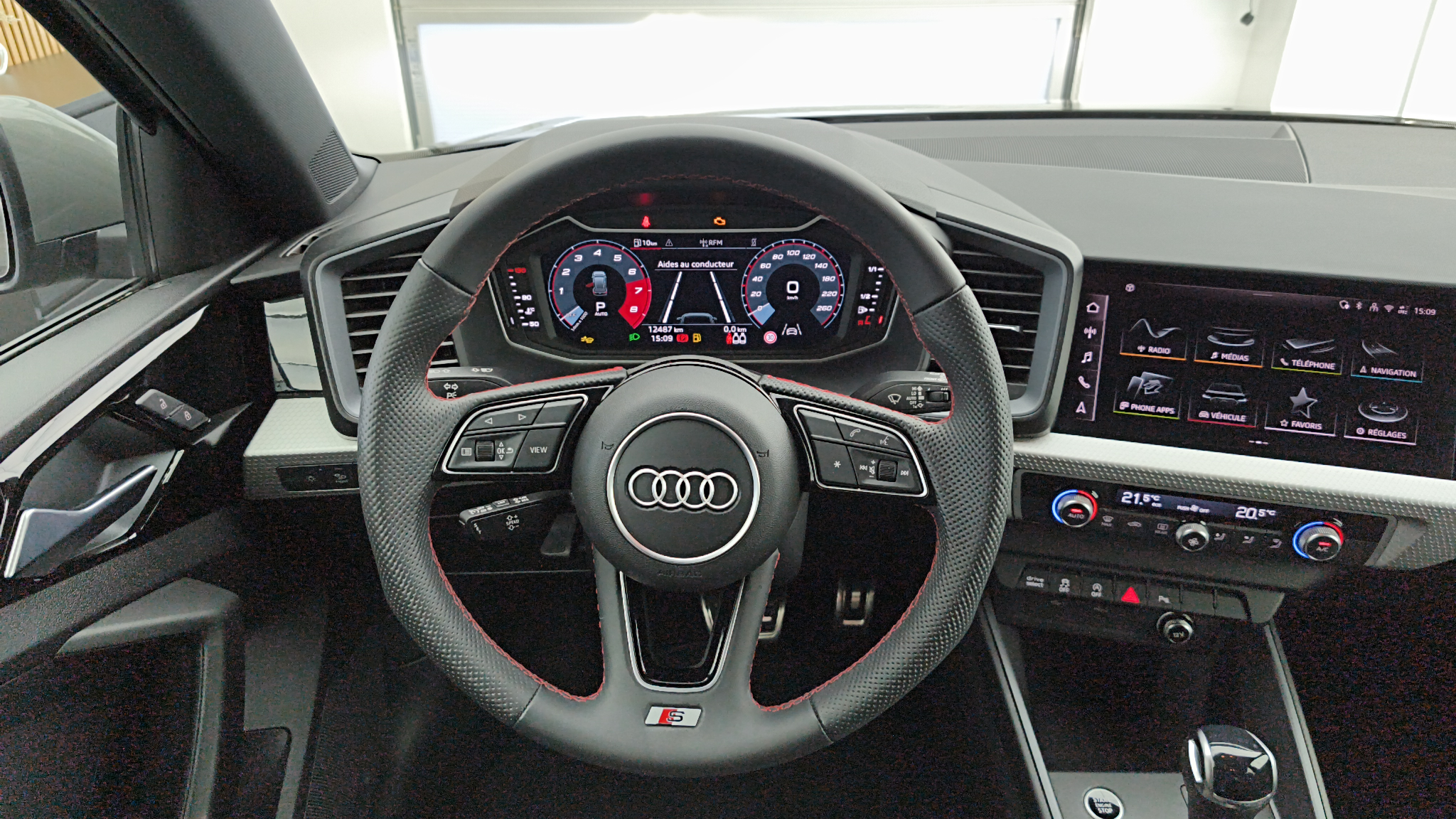 AUDI A1+SPORTBACK POSTE+DE+PILOTAGE