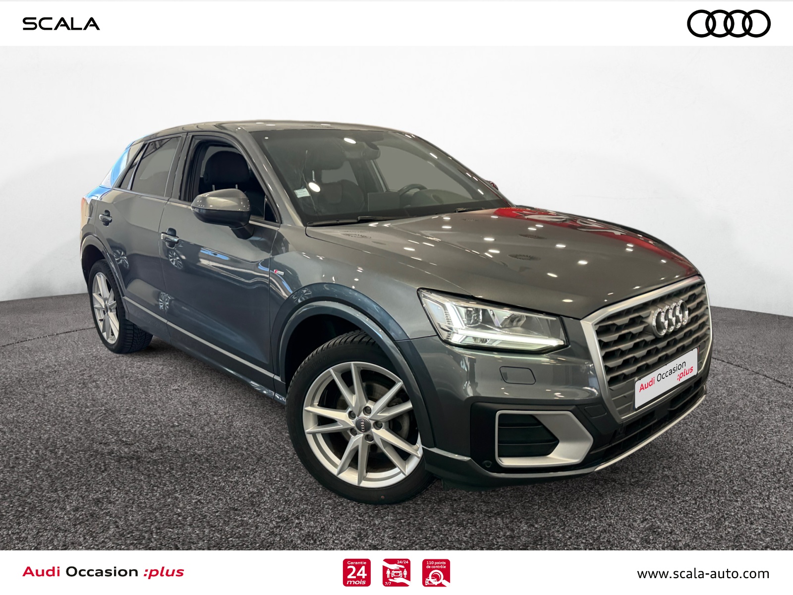 AUDI Q2 34+AVANT+DROIT