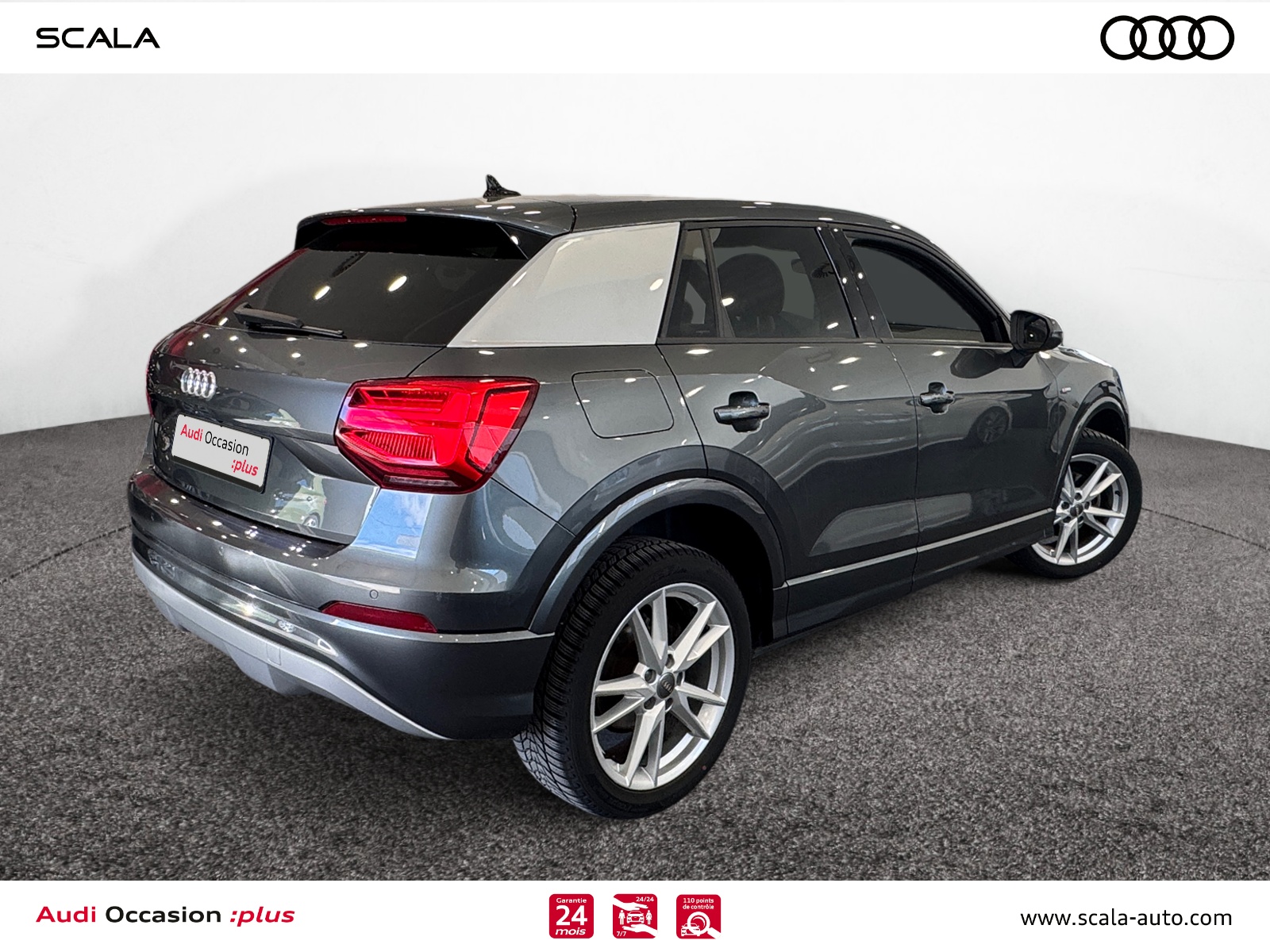 AUDI Q2 34+ARRIERE+DROIT