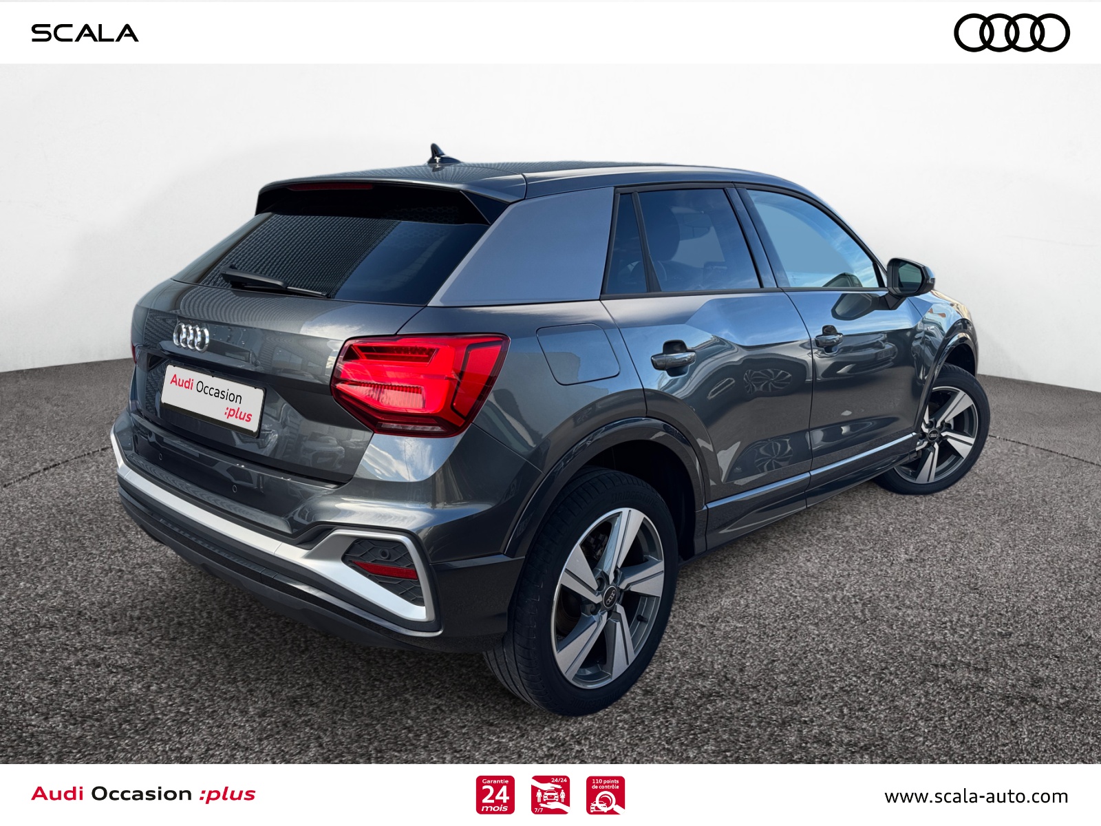 AUDI Q2 34+ARRIERE+DROIT