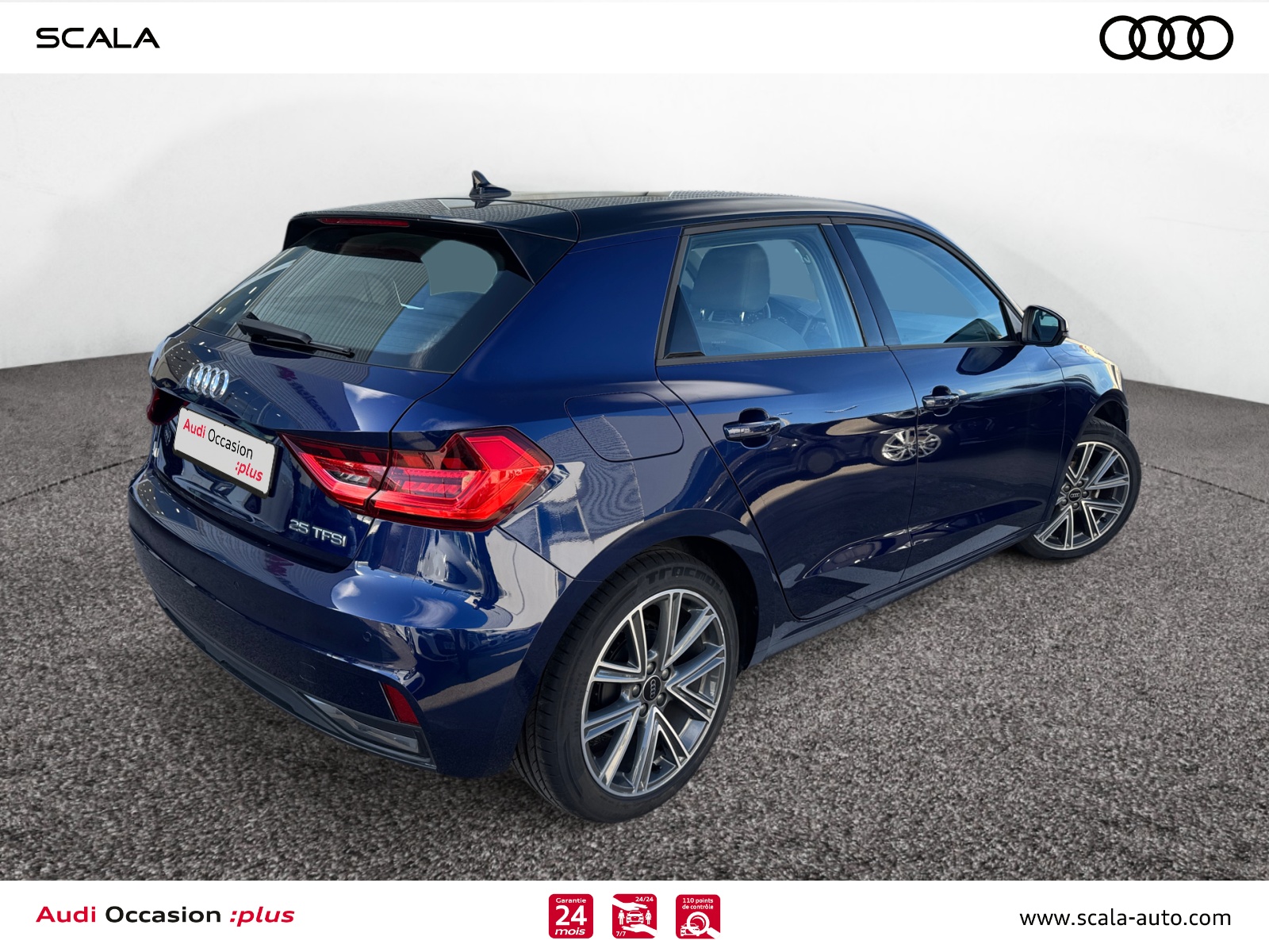 AUDI A1+SPORTBACK 34+ARRIERE+DROIT