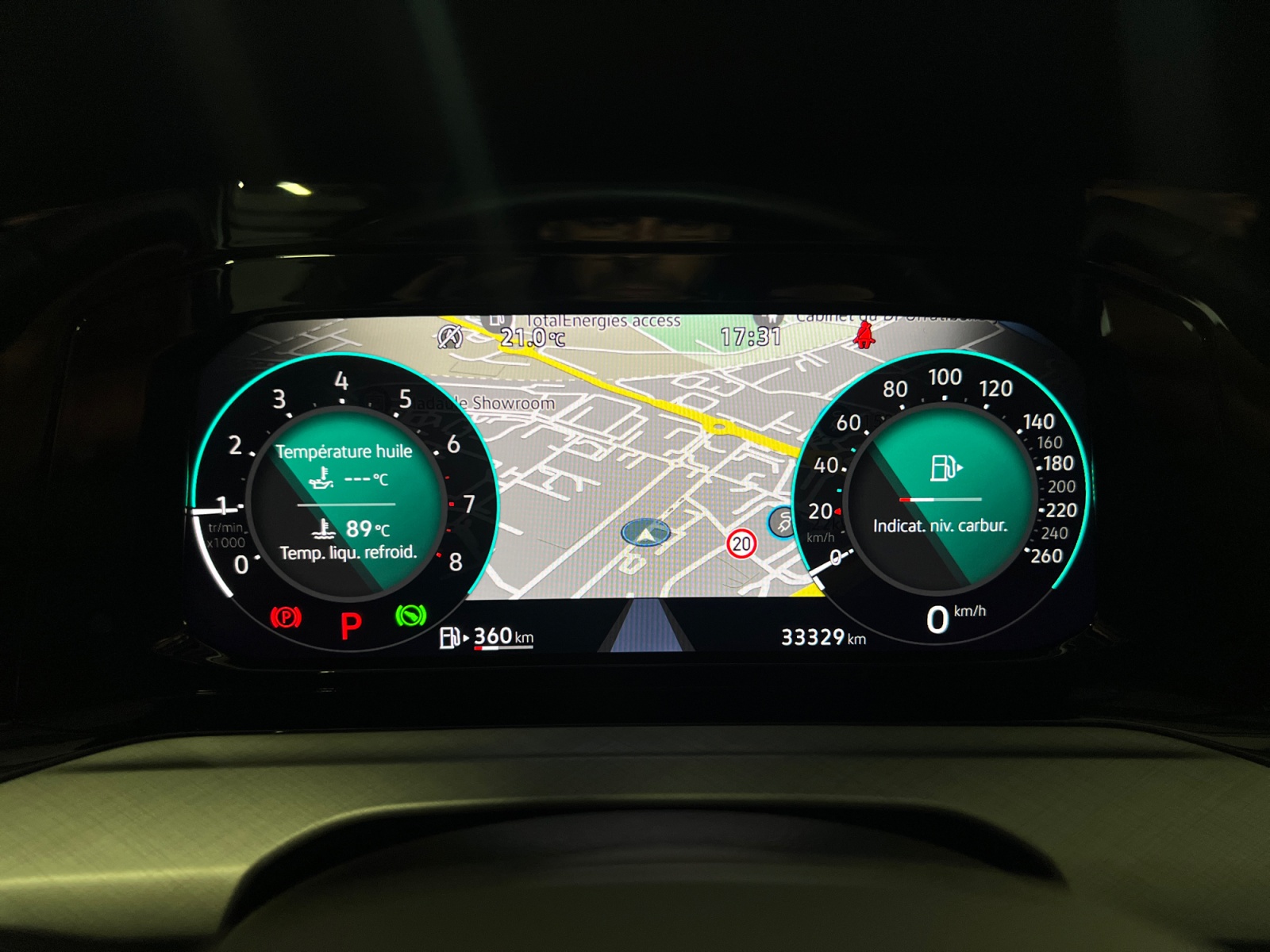 VOLKSWAGEN GOLF POSTE+DE+PILOTAGE
