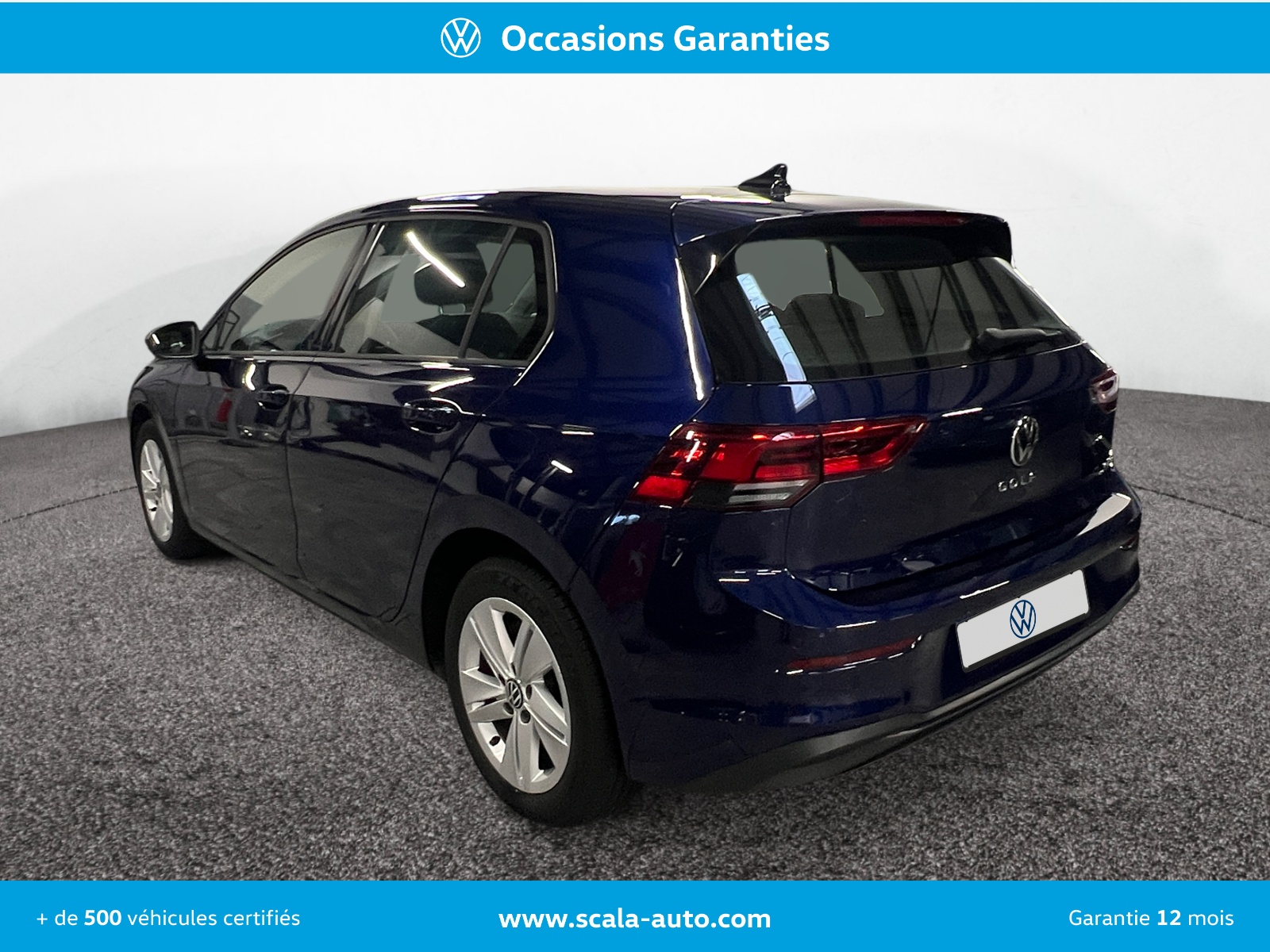 VOLKSWAGEN GOLF 34+ARRIERE+GAUCHE