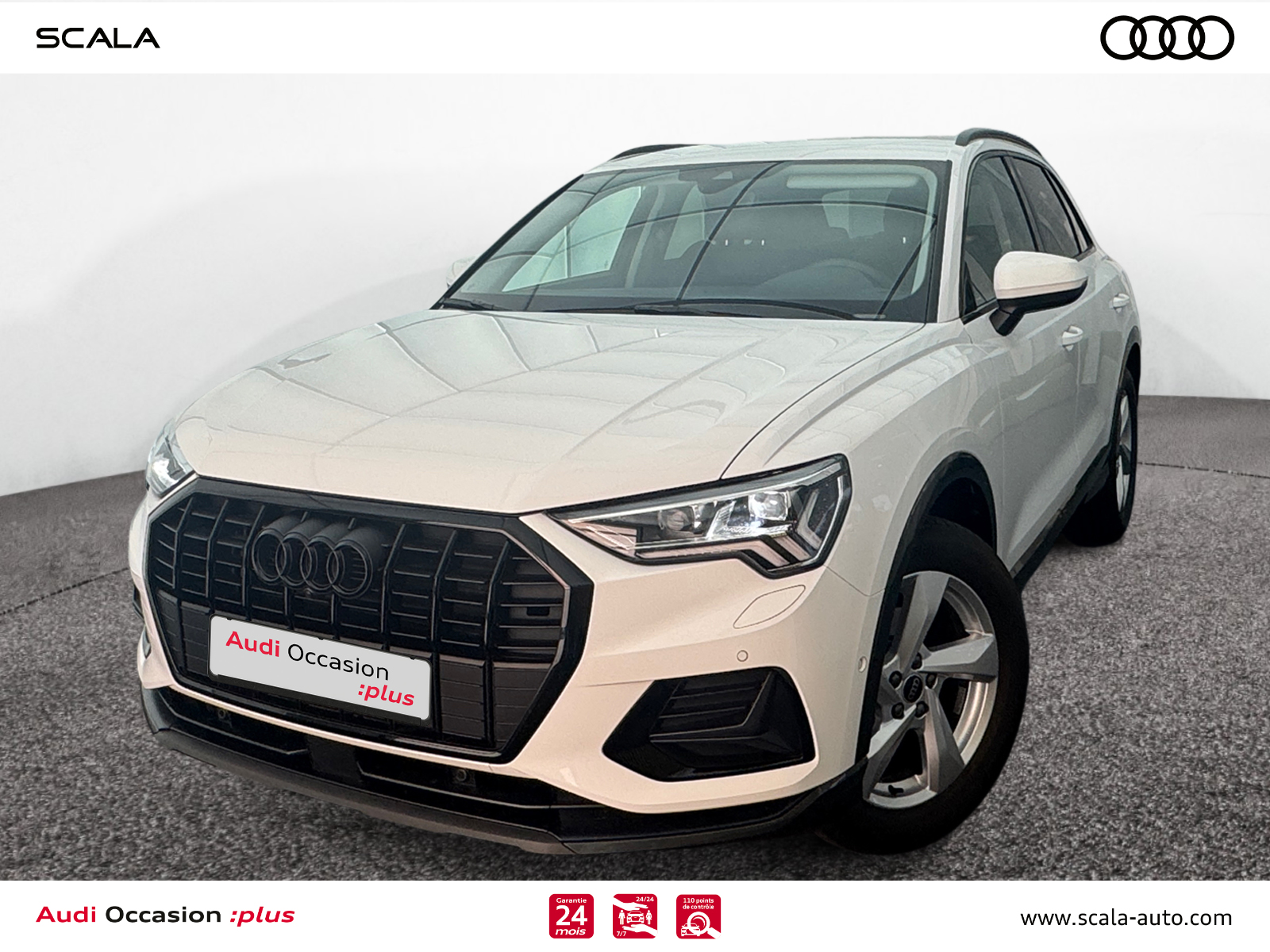 AUDI Q3 34+AVANT+GAUCHE