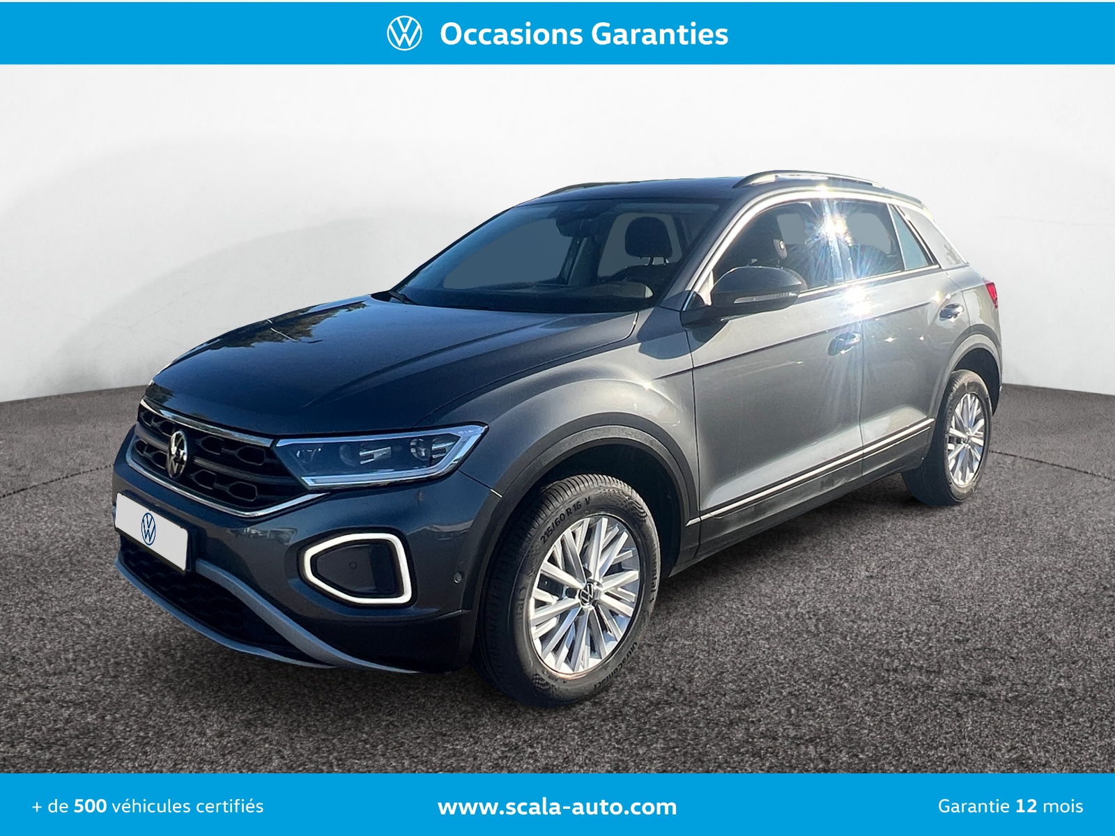 VOLKSWAGEN T ROC 34+AVANT+GAUCHE
