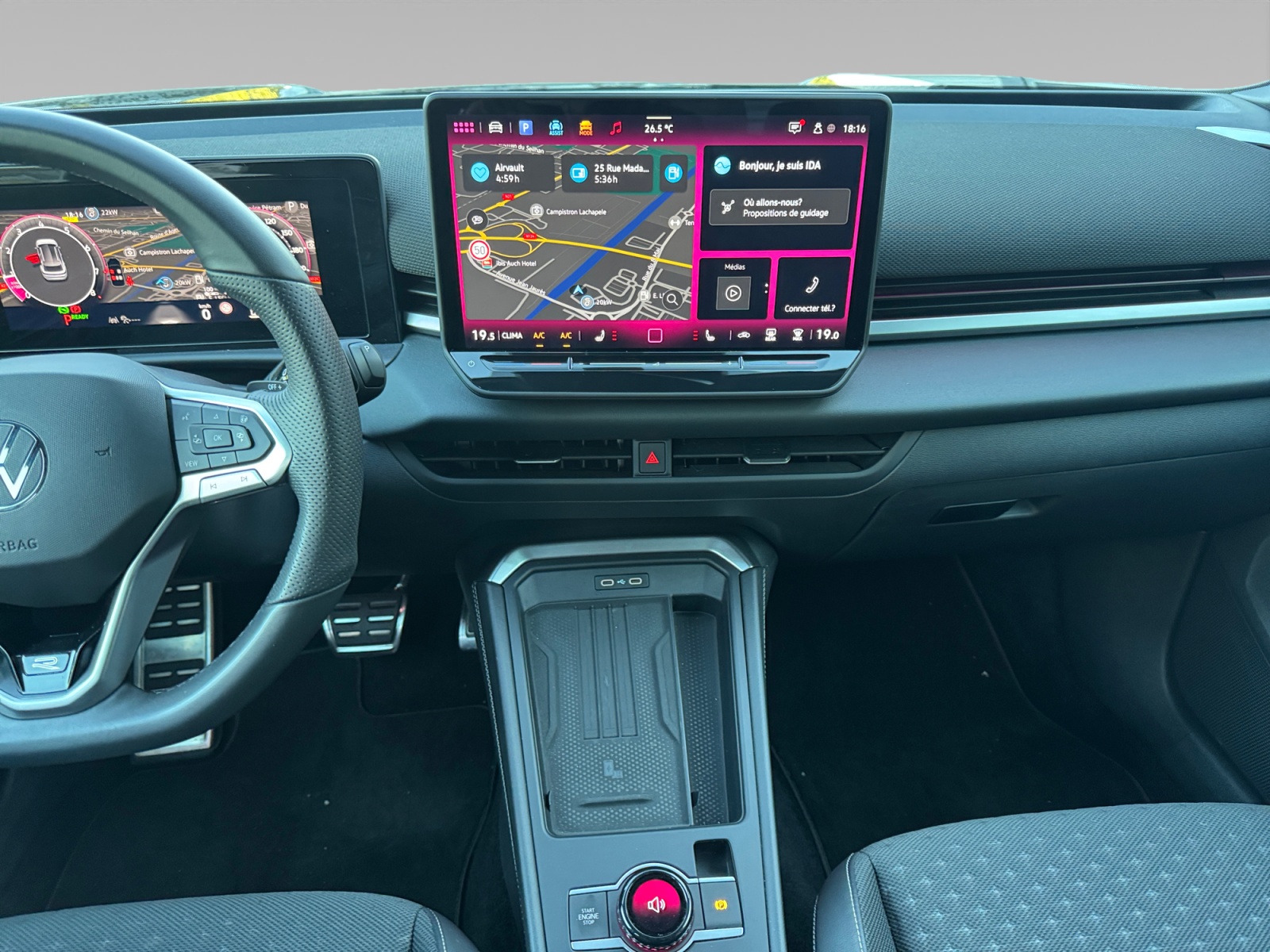 VOLKSWAGEN T ROC CONSOLE+CENTRALE