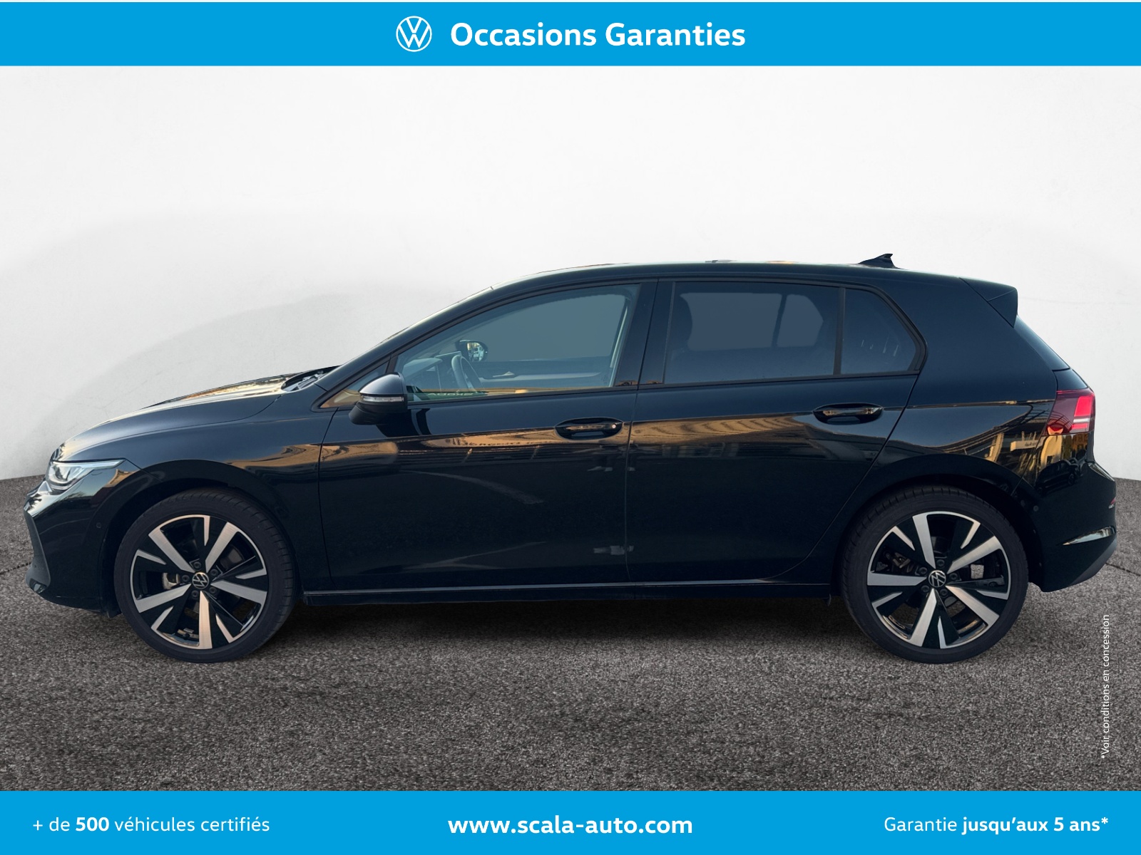 VOLKSWAGEN GOLF PROFIL+GAUCHE