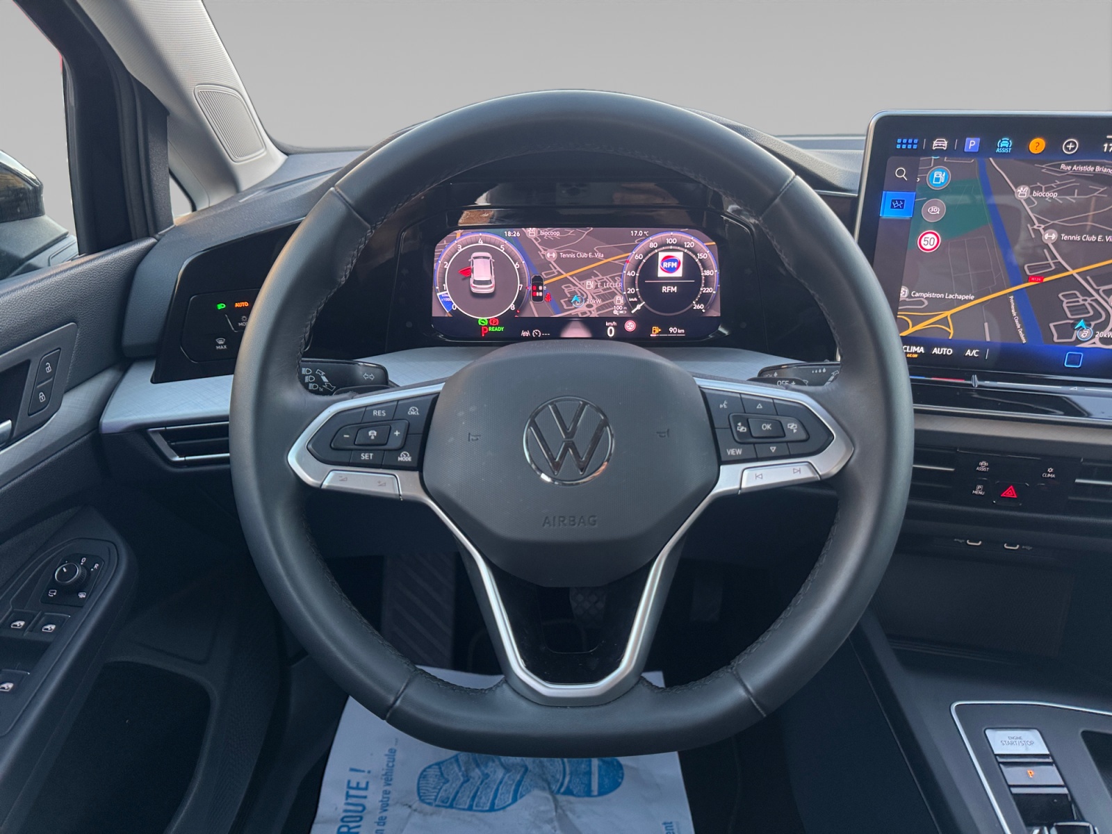 VOLKSWAGEN GOLF POSTE+DE+PILOTAGE