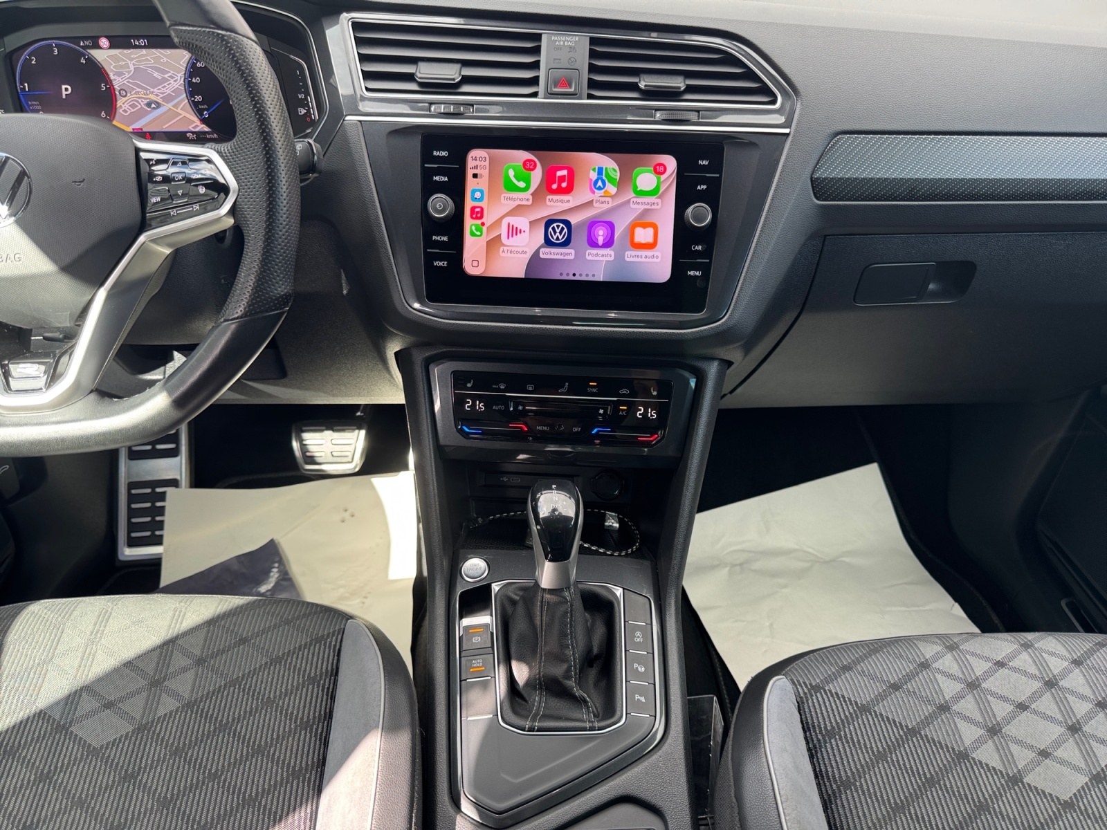 VOLKSWAGEN TIGUAN CONSOLE+CENTRALE