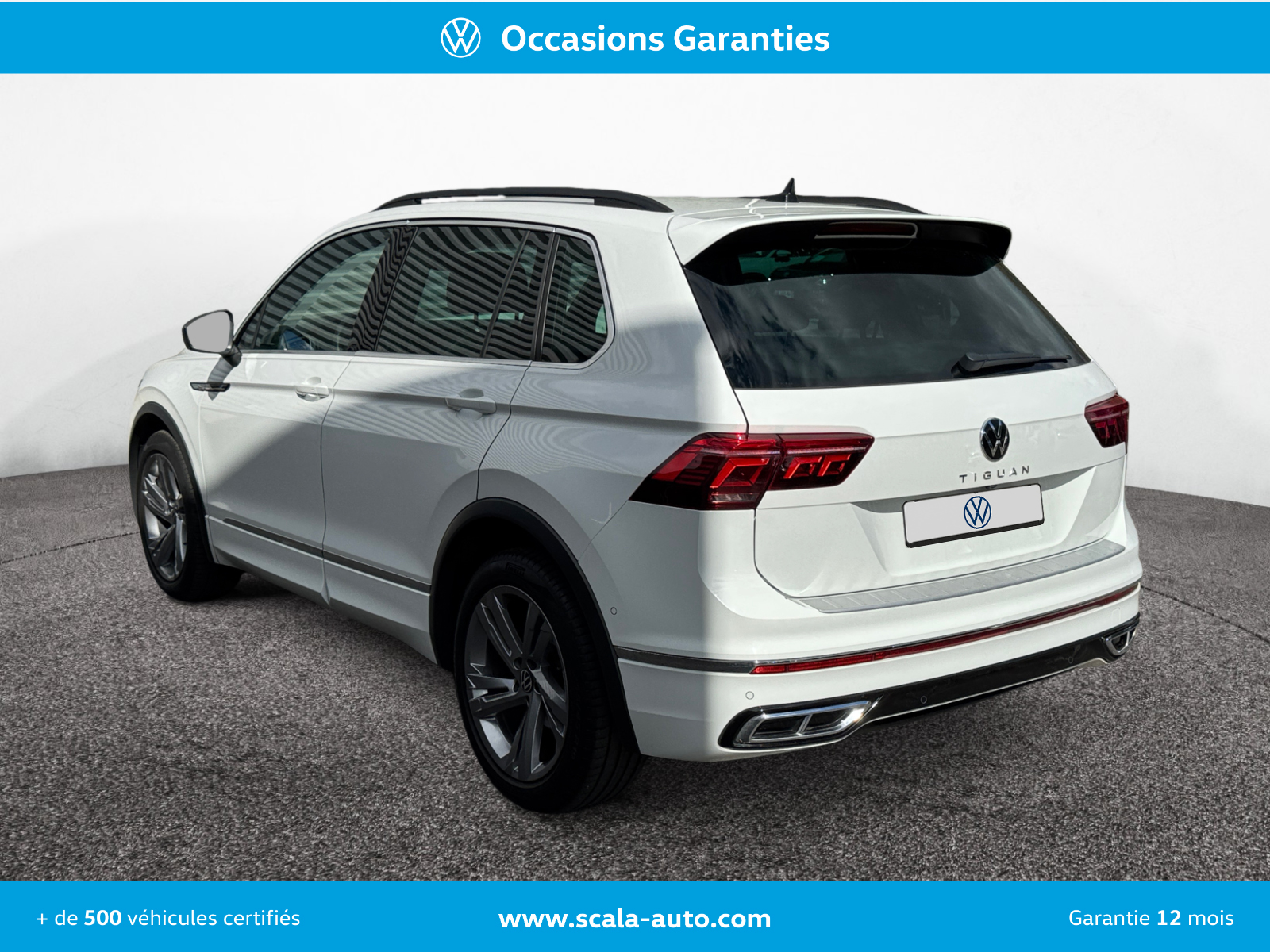 VOLKSWAGEN TIGUAN 34+ARRIERE+GAUCHE