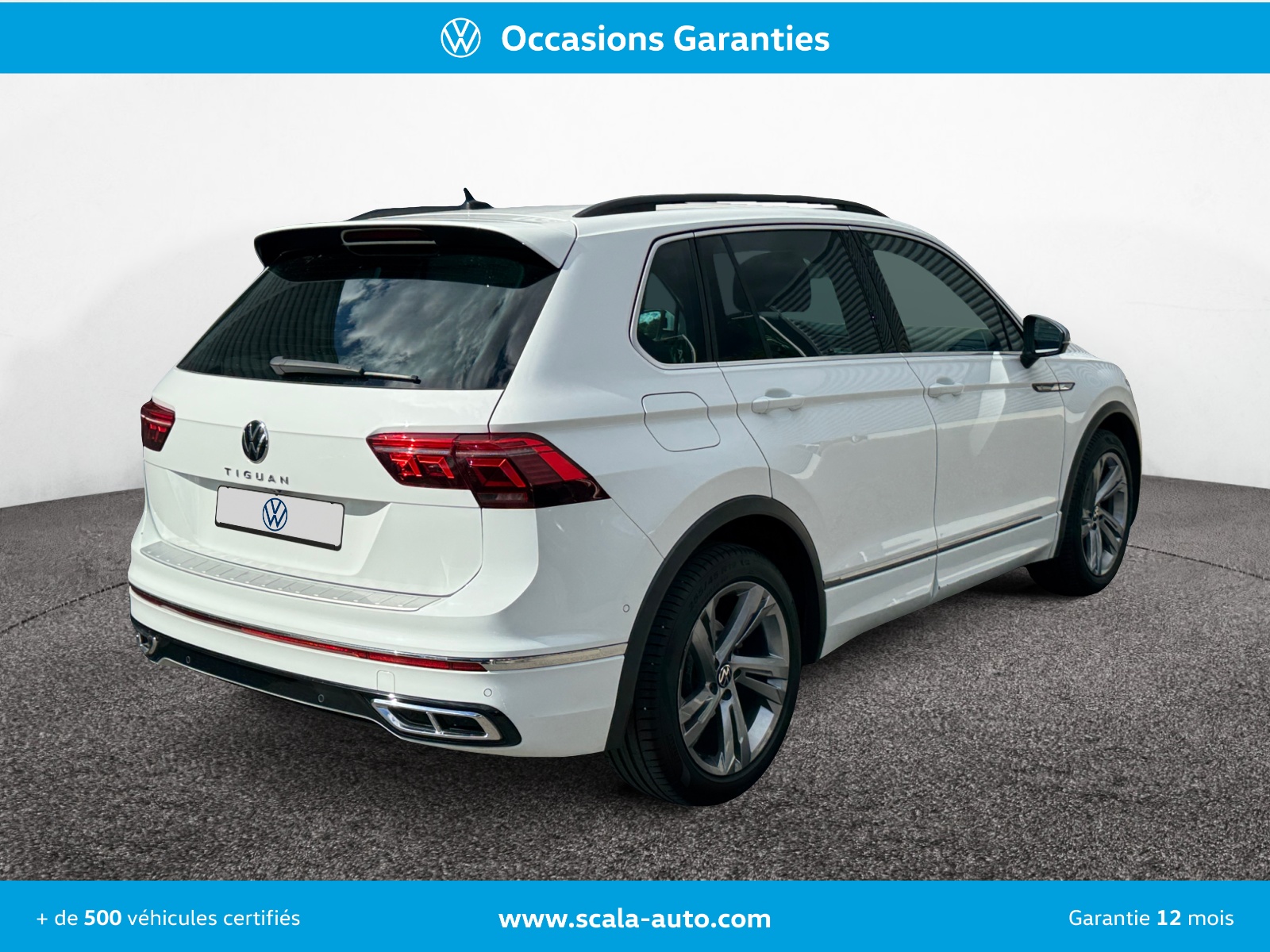 VOLKSWAGEN TIGUAN 34+ARRIERE+DROIT