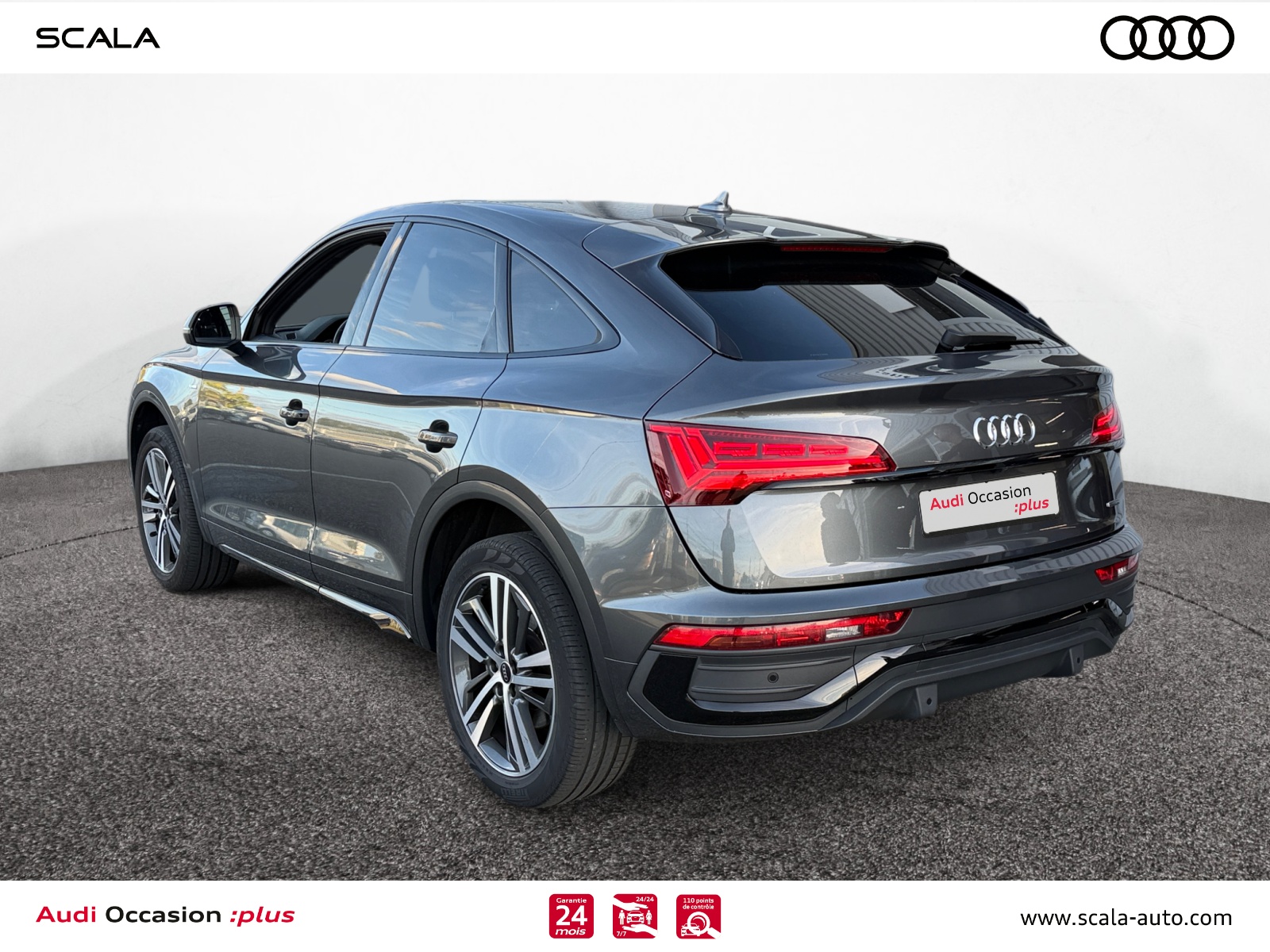 AUDI Q5+SPORTBACK 34+ARRIERE+GAUCHE