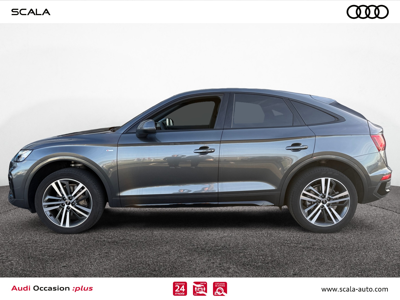 AUDI Q5+SPORTBACK PROFIL+GAUCHE