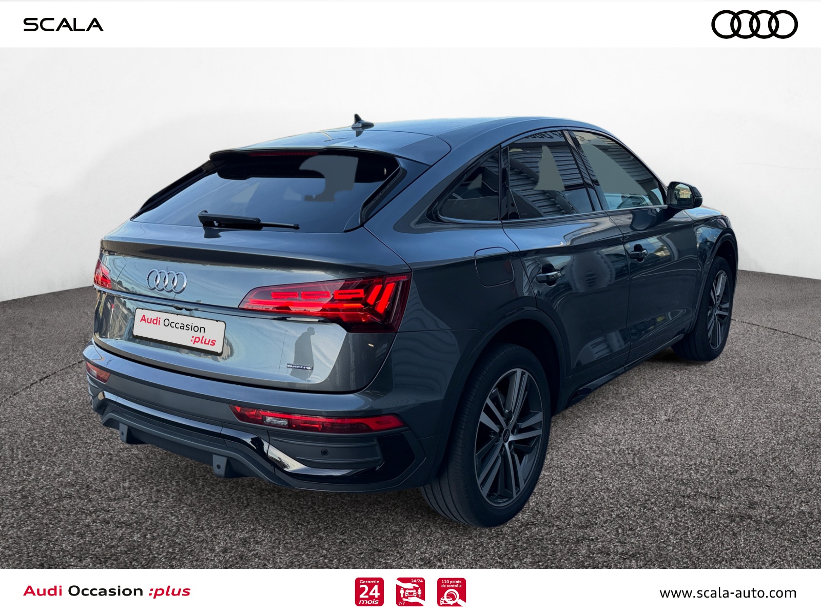 AUDI Q5+SPORTBACK 34+ARRIERE+DROIT