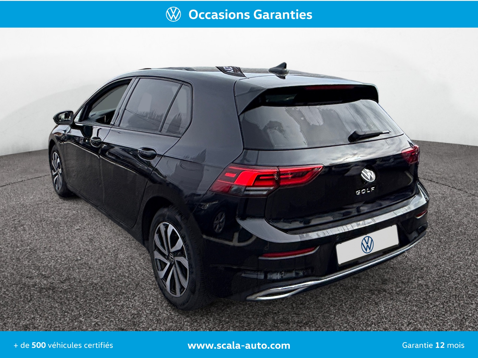 VOLKSWAGEN GOLF 34+ARRIERE+GAUCHE