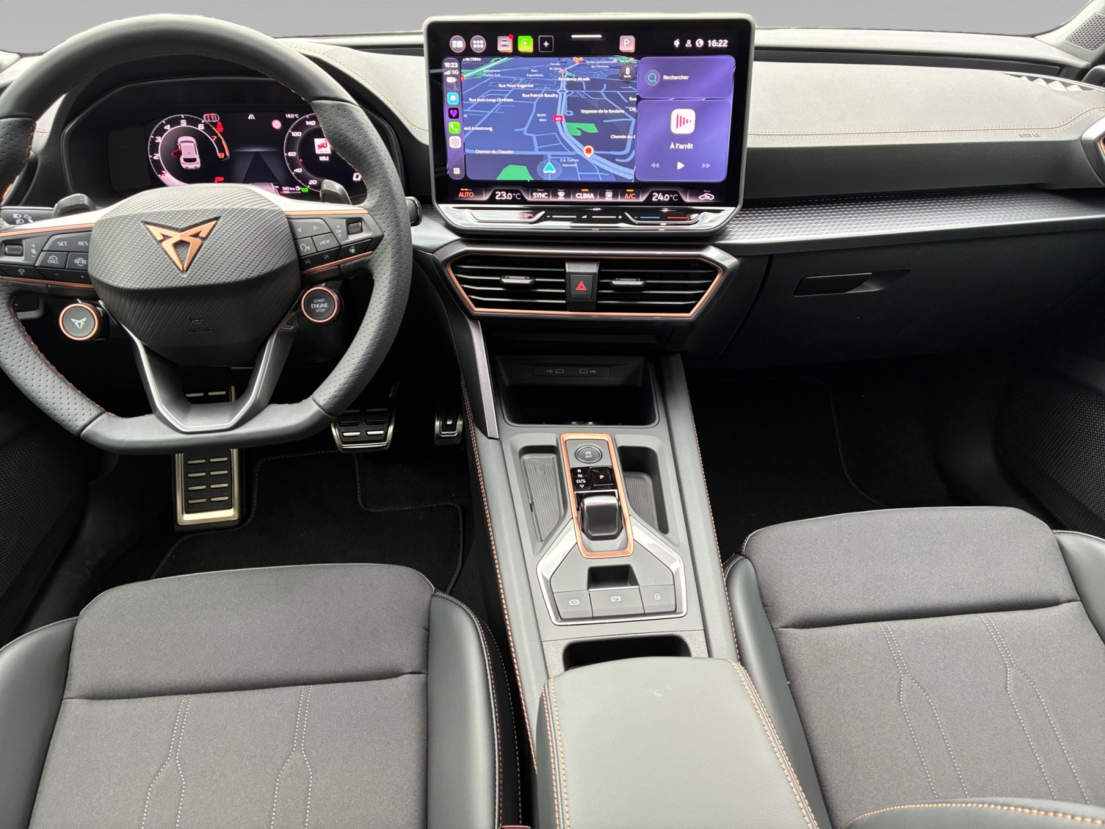 CUPRA LEON SIEGE+AVANT+PASSAGER