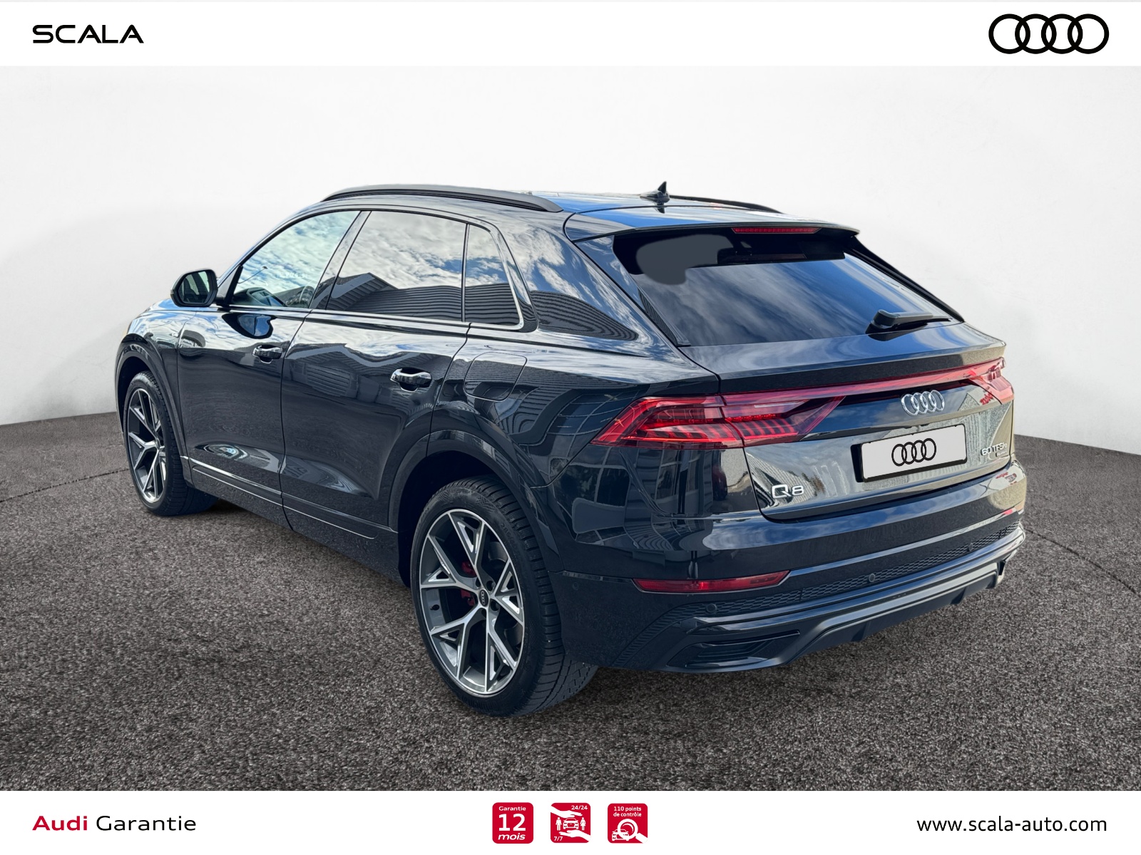 AUDI Q8 34+ARRIERE+GAUCHE