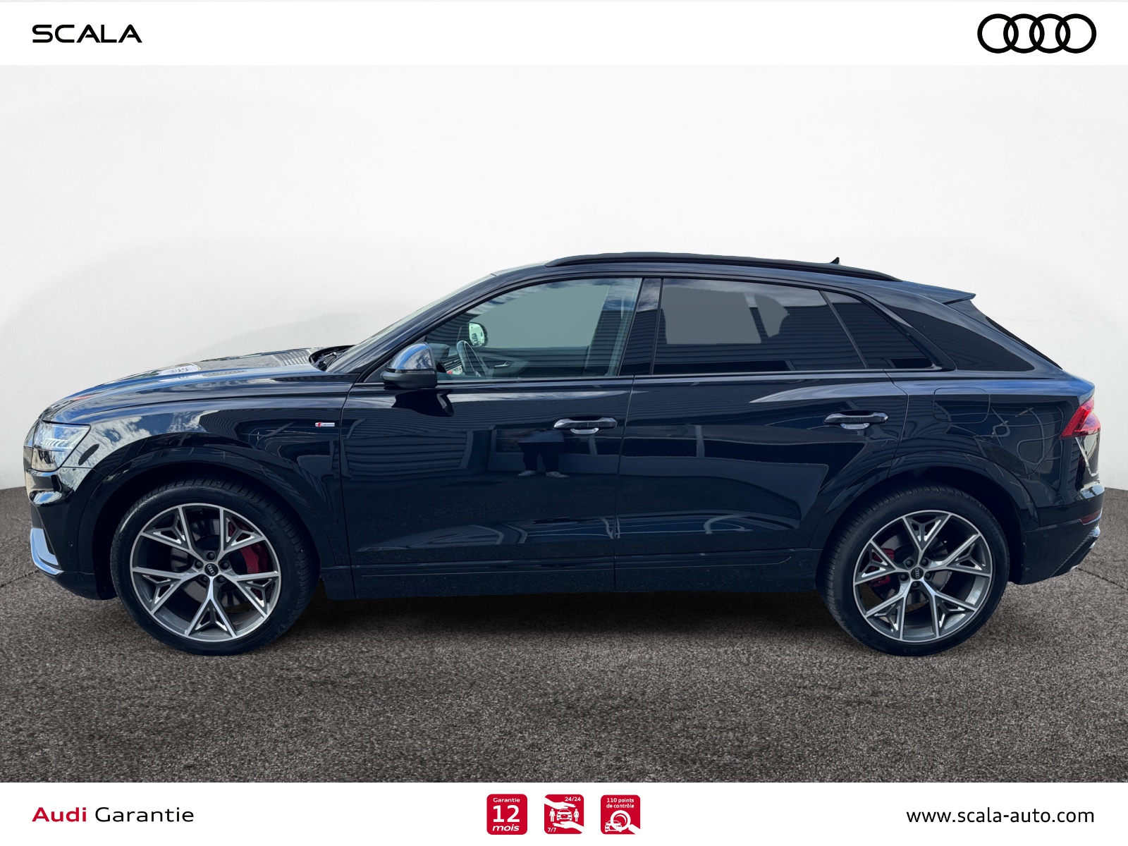 AUDI Q8 PROFIL+GAUCHE