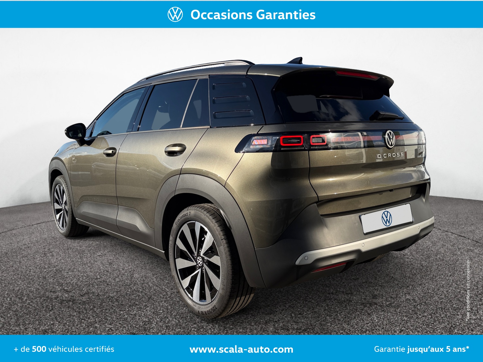 VOLKSWAGEN ID+CROSS 34+ARRIERE+GAUCHE