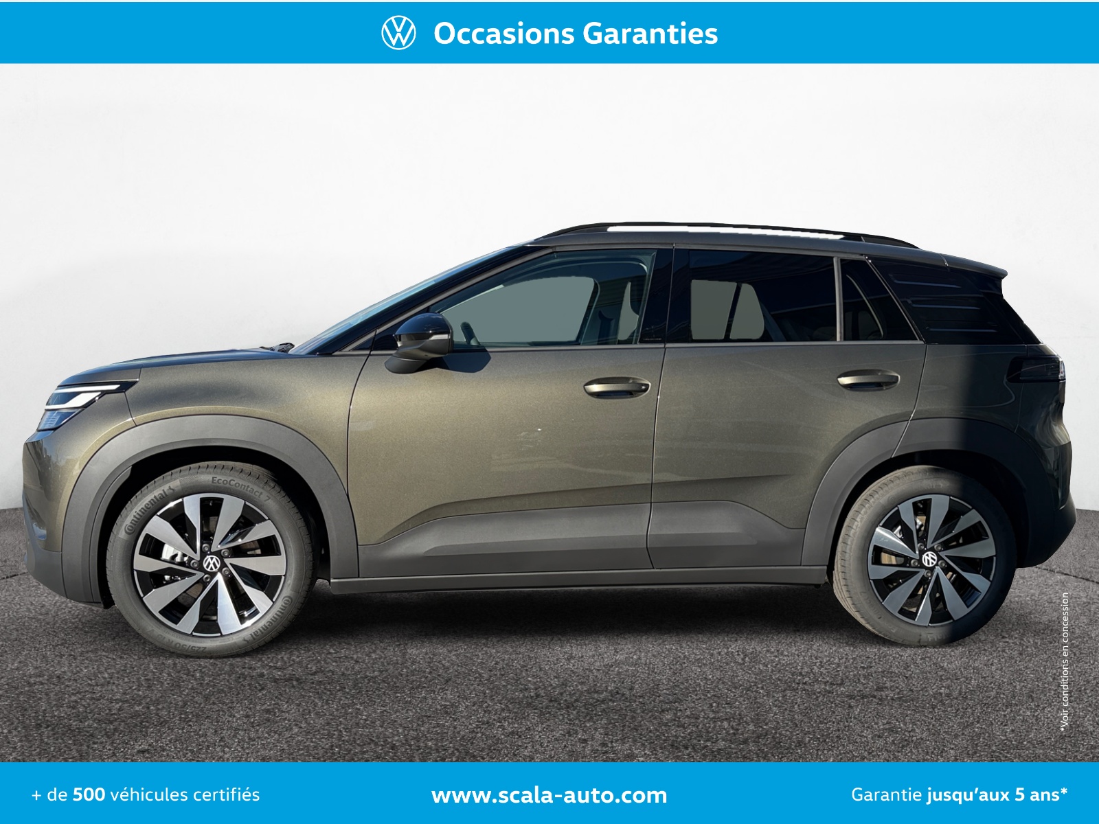 VOLKSWAGEN ID+CROSS PROFIL+GAUCHE