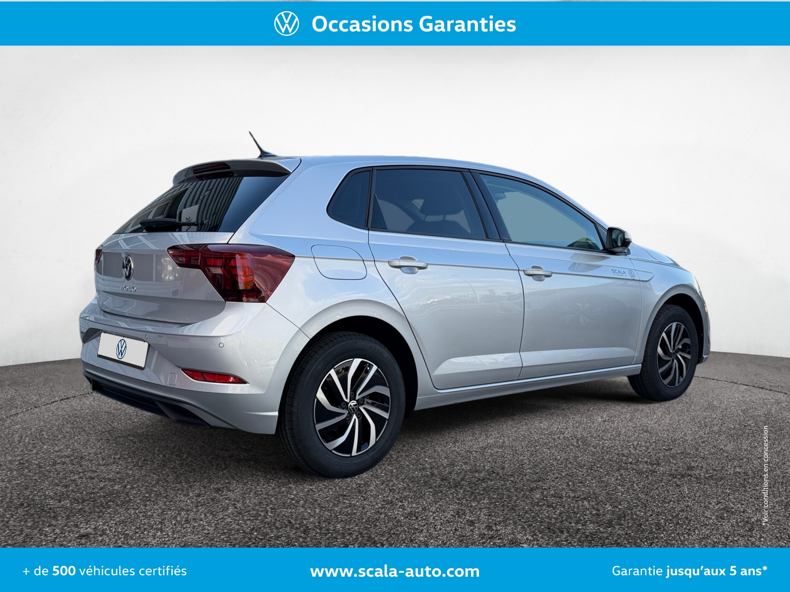 VOLKSWAGEN POLO 34+ARRIERE+DROIT