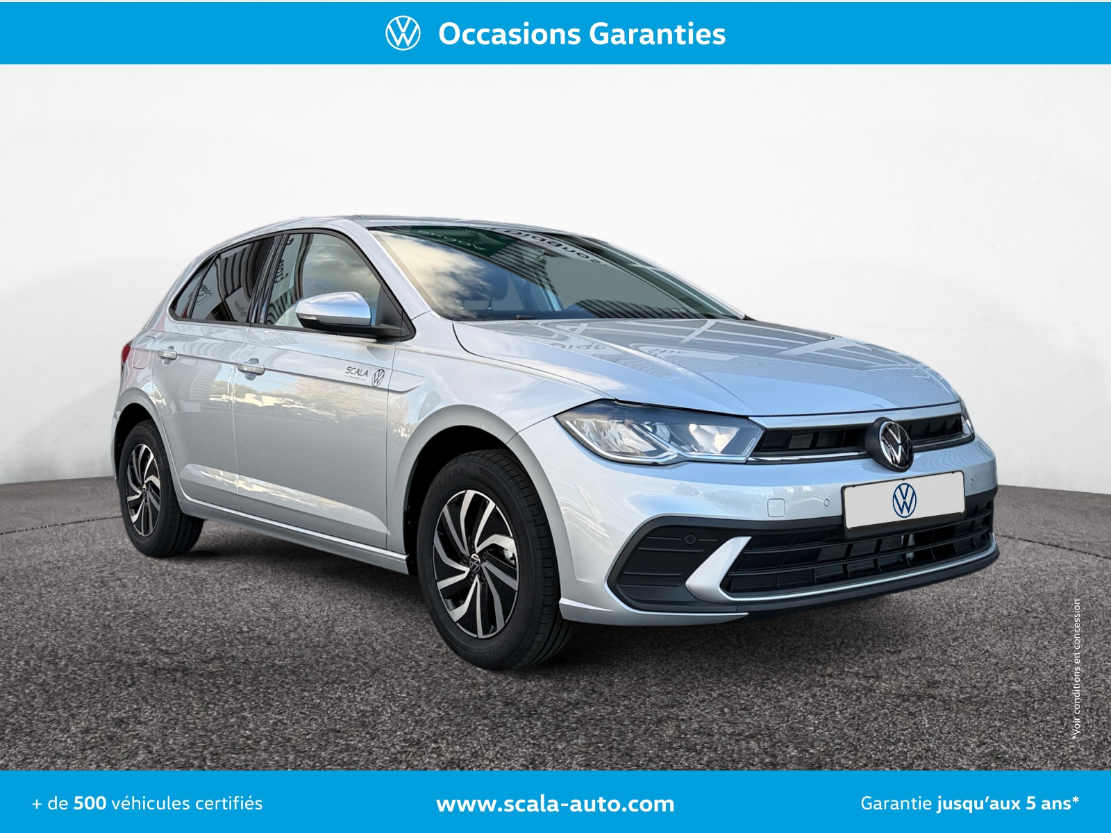 VOLKSWAGEN POLO 34+AVANT+DROIT