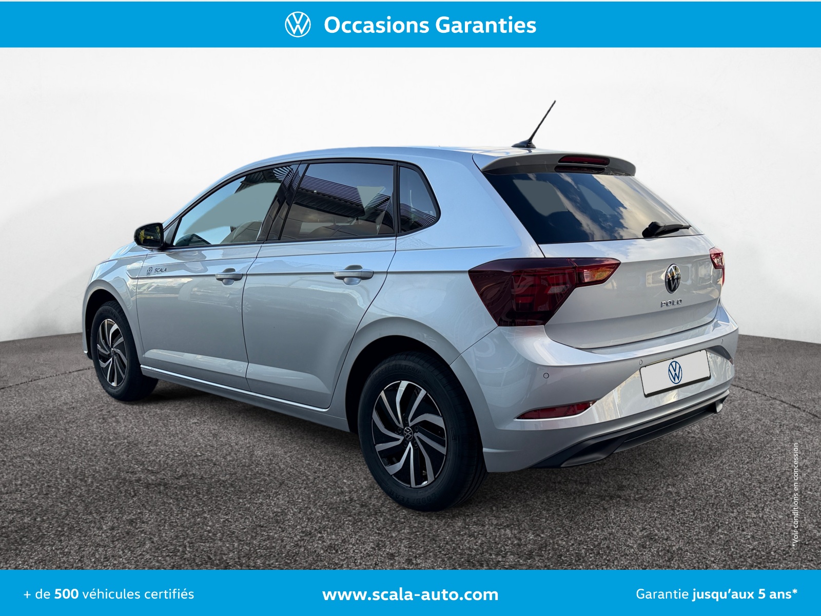 VOLKSWAGEN POLO 34+ARRIERE+GAUCHE