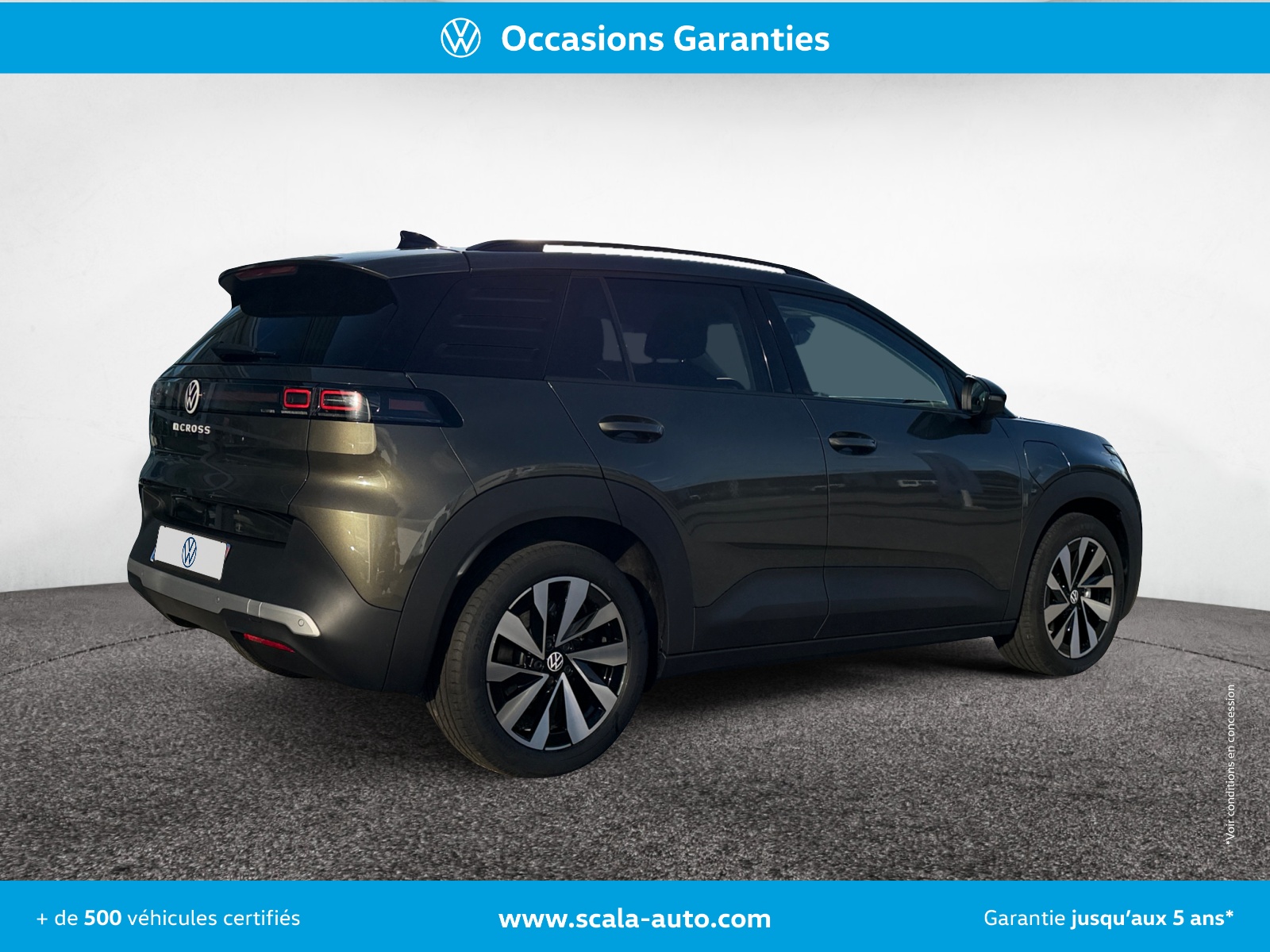 VOLKSWAGEN ID+CROSS 34+ARRIERE+DROIT