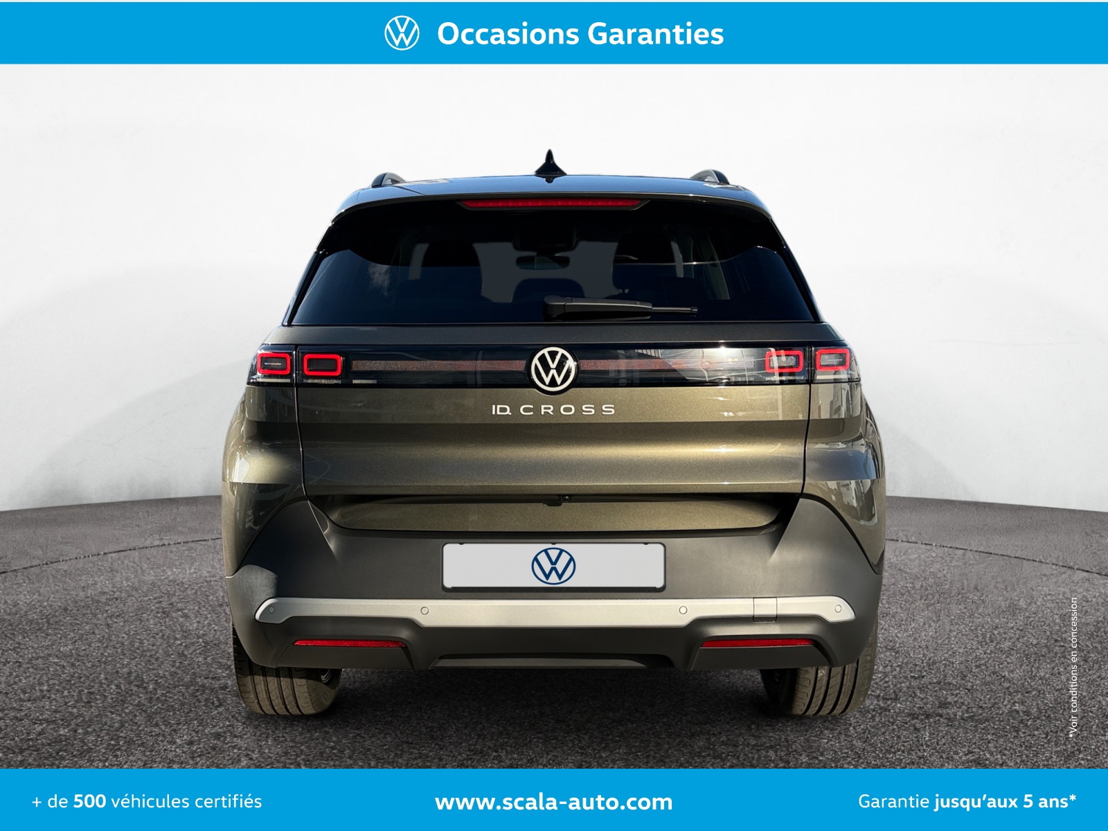 VOLKSWAGEN ID+CROSS FACE+ARRIERE