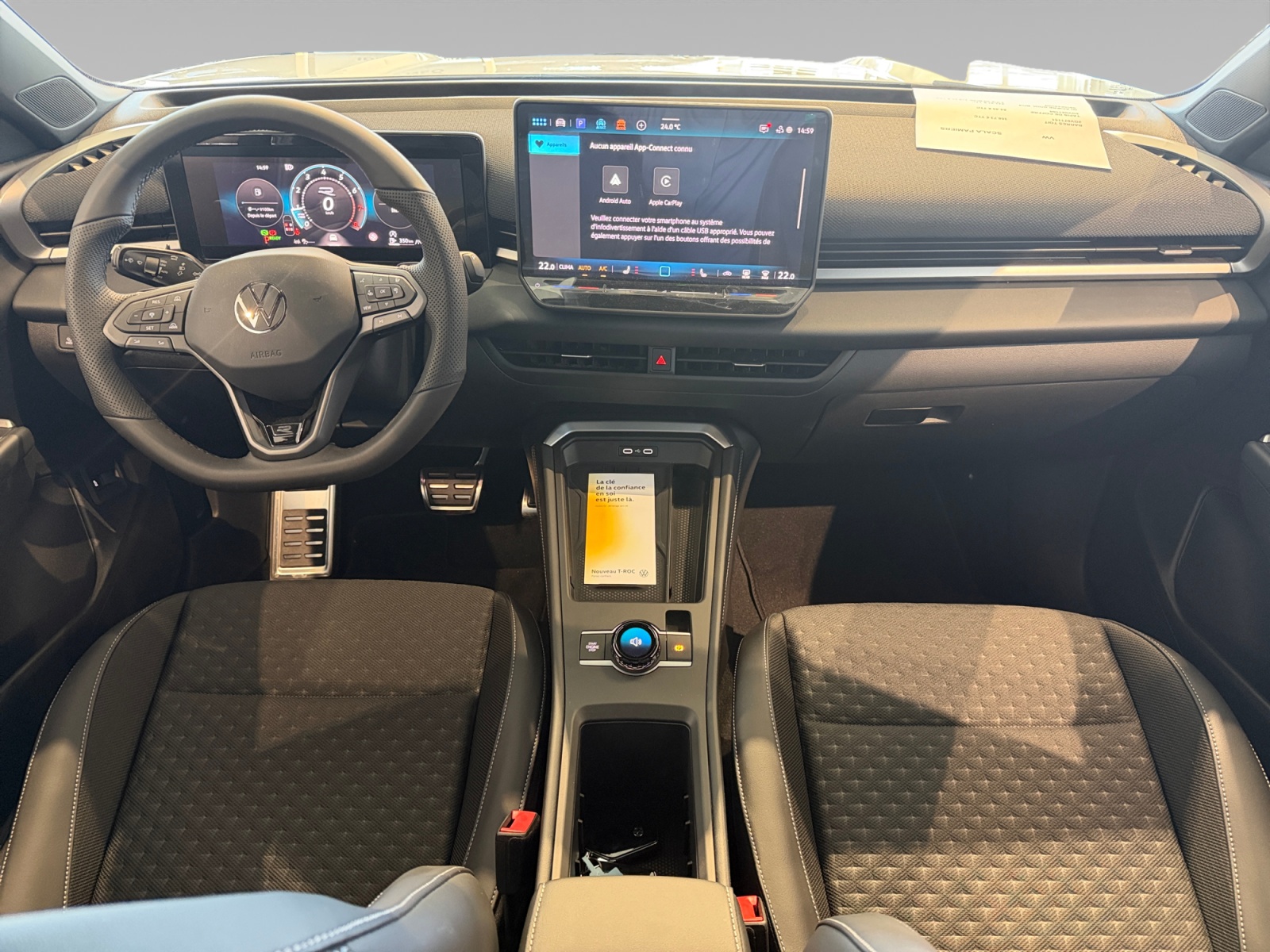 VOLKSWAGEN T ROC SIEGE+AVANT+PASSAGER