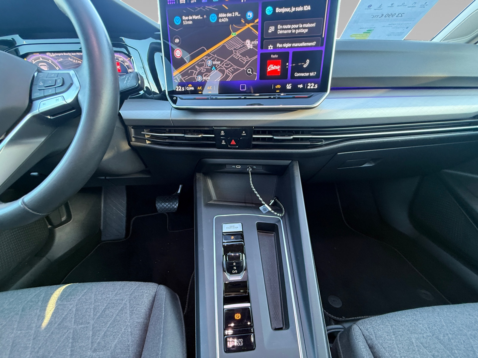 VOLKSWAGEN GOLF CONSOLE+CENTRALE