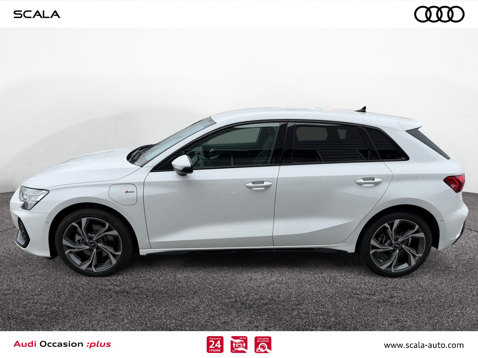 AUDI A3+SPORTBACK PROFIL+GAUCHE