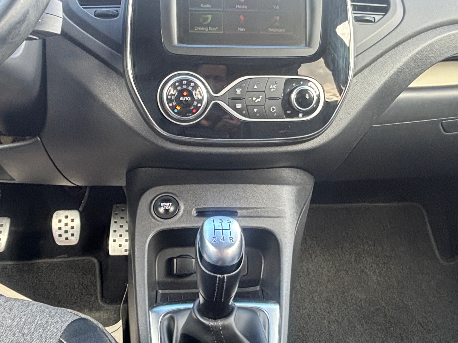 RENAULT CAPTUR CONSOLE+CENTRALE