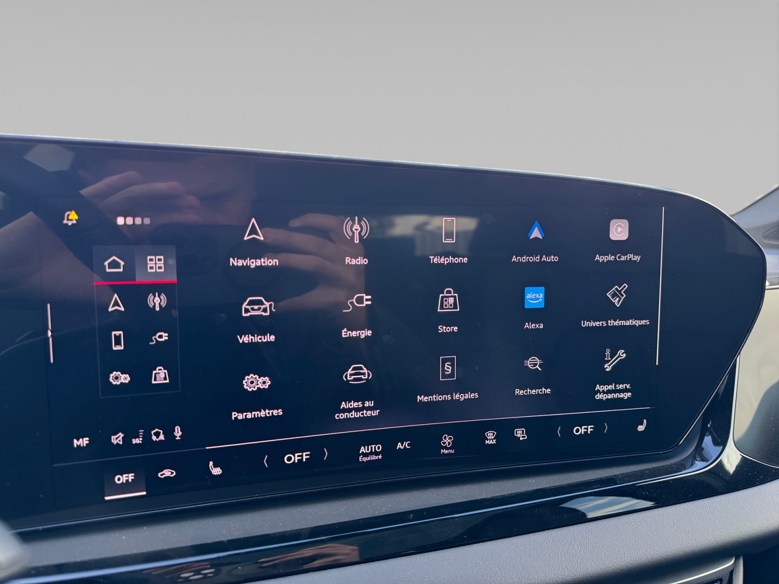 AUDI A5+AVANT INTERIEUR+PASSAGER