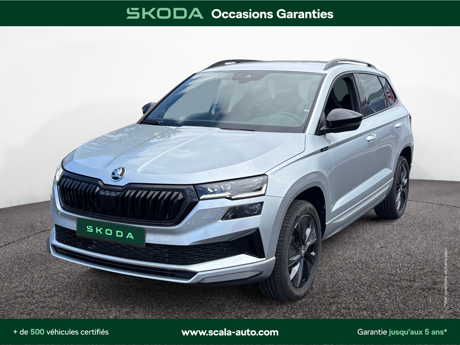 SKODA KAROQ 34+AVANT+GAUCHE