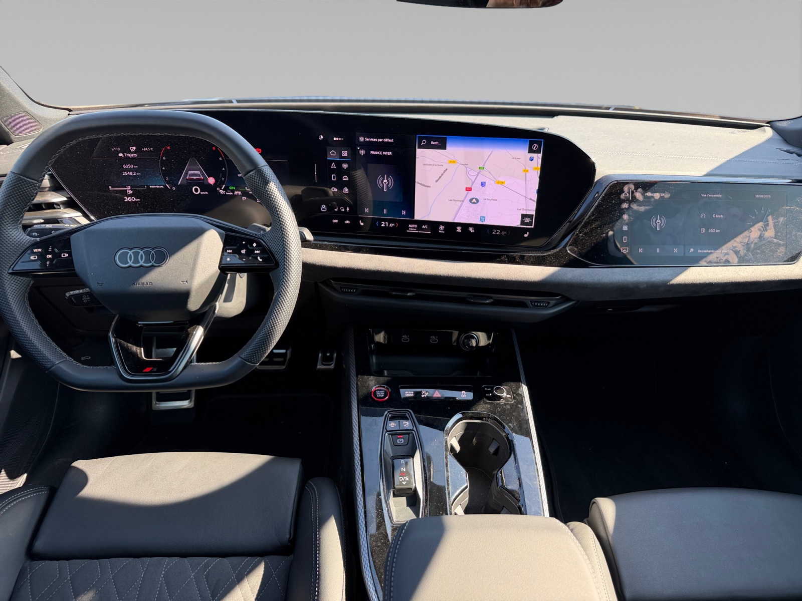 AUDI A5 CONSOLE+CENTRALE